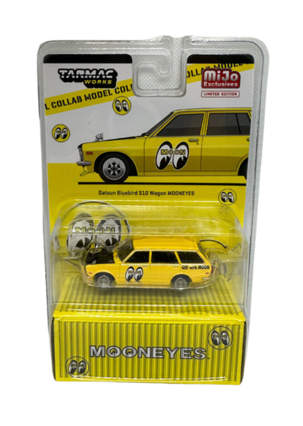 1/64 DATSUN BLUEBIRD 510 WAGON - MOONEYES