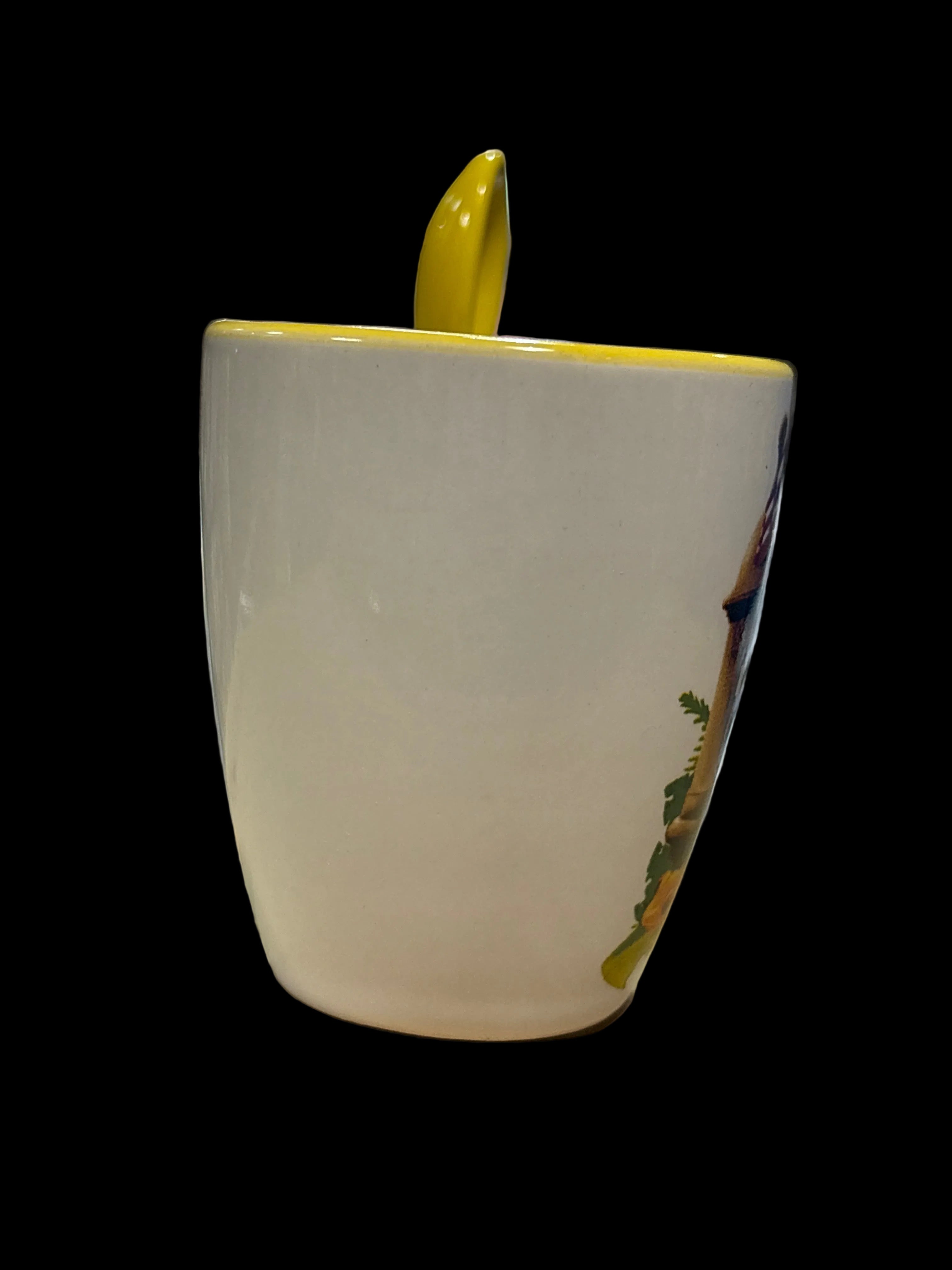 TAZA PEQUEÑA C/CUCHARA GARITA/COQUI