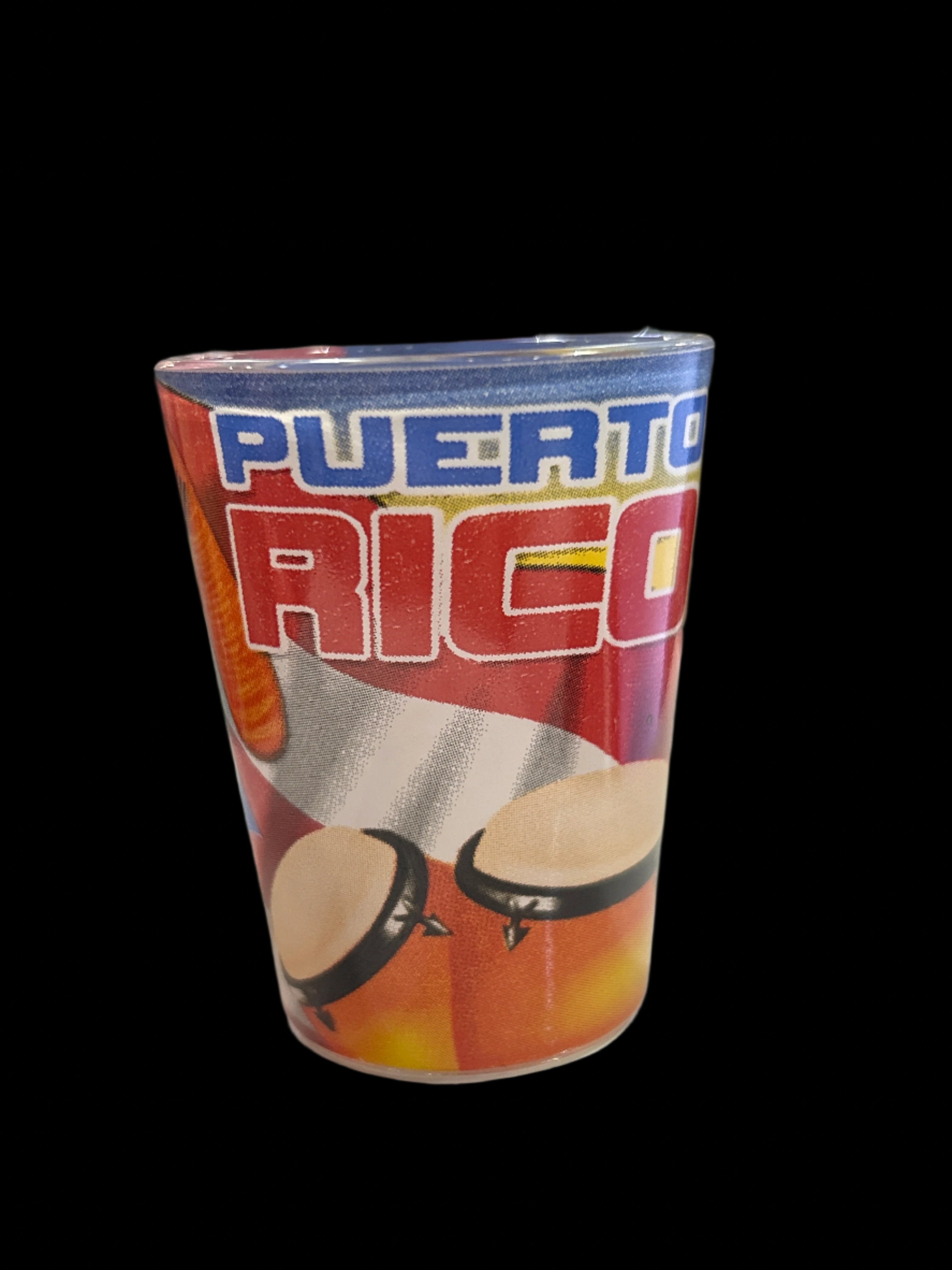 3" PUERTO RICO INSTRUMENTS SHOTGLASS