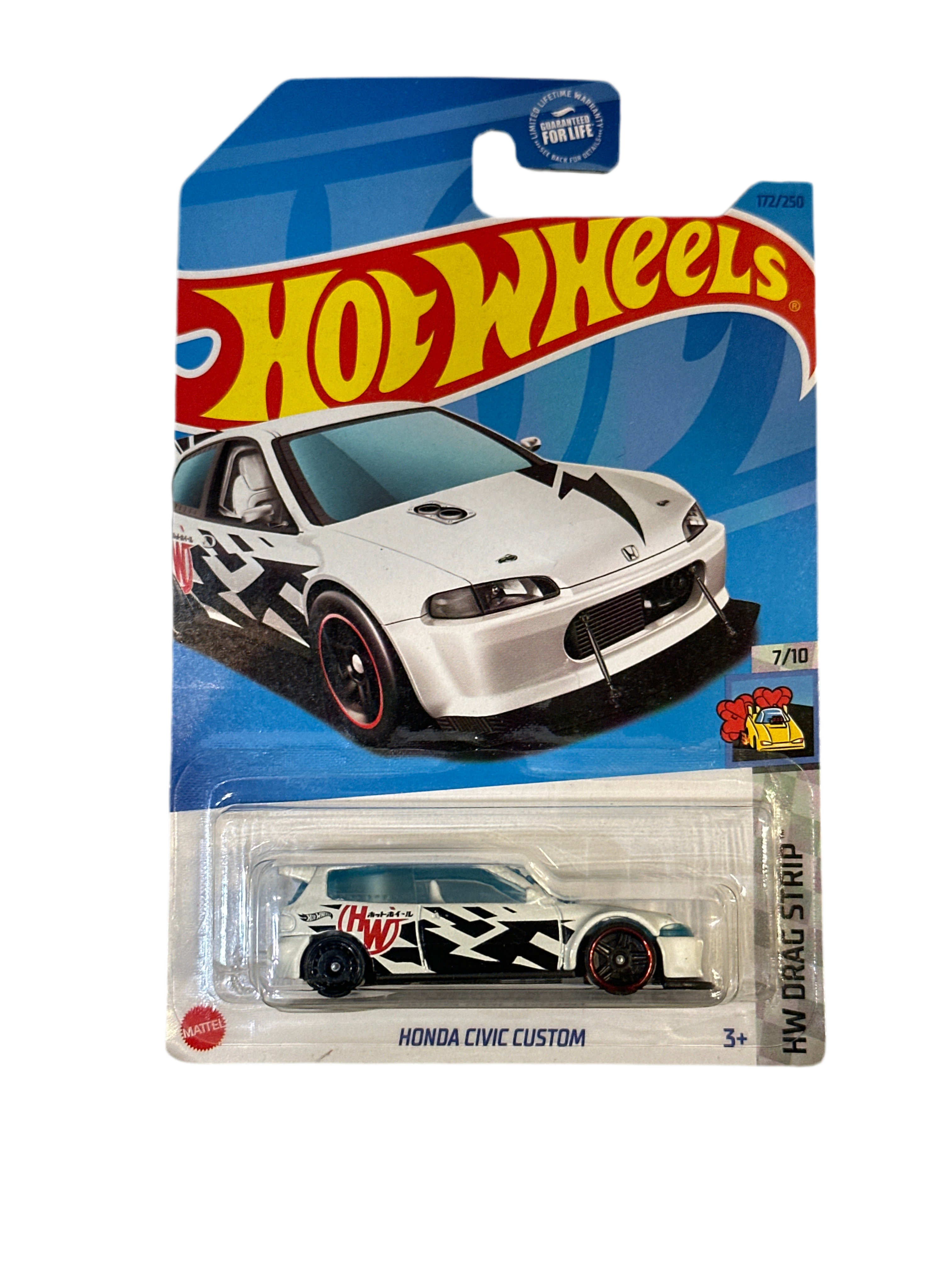 1/64 HONDA CIVIC CUSTOM 7/10 - HOT WHEELS