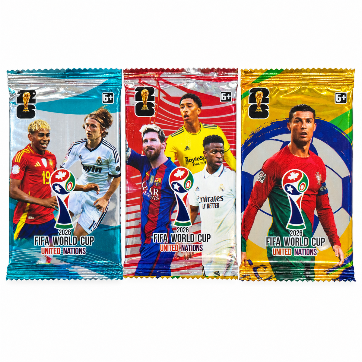 2026 FIFA WORLD CUP TRADING CARDS PACK / TARJETAS COLECCIONABLES FIFA 2026