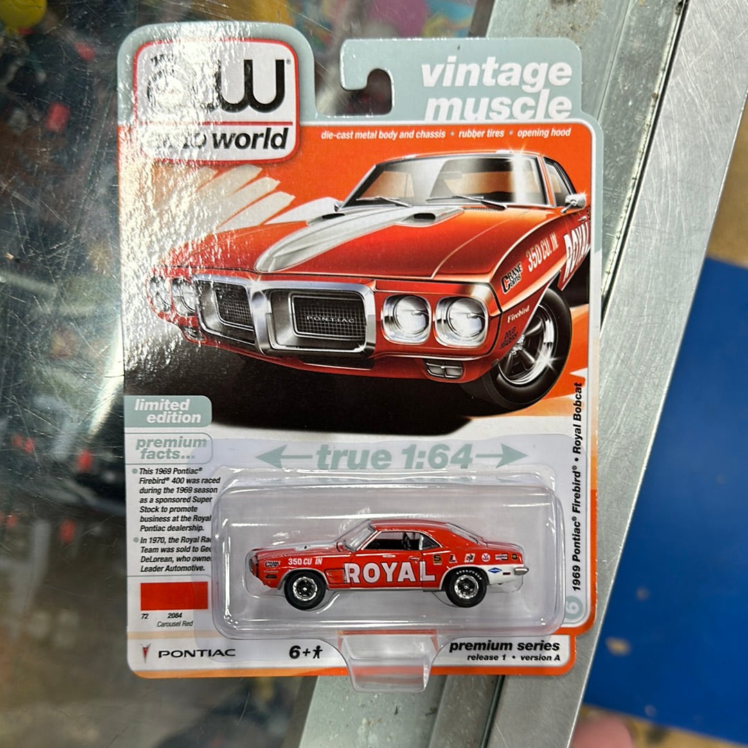 1/64 1966 PONTIAC FIREBIRD ROYAL BOBCAT