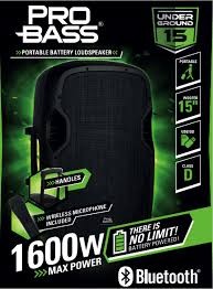Bocina PRO BASS Power Stage 215