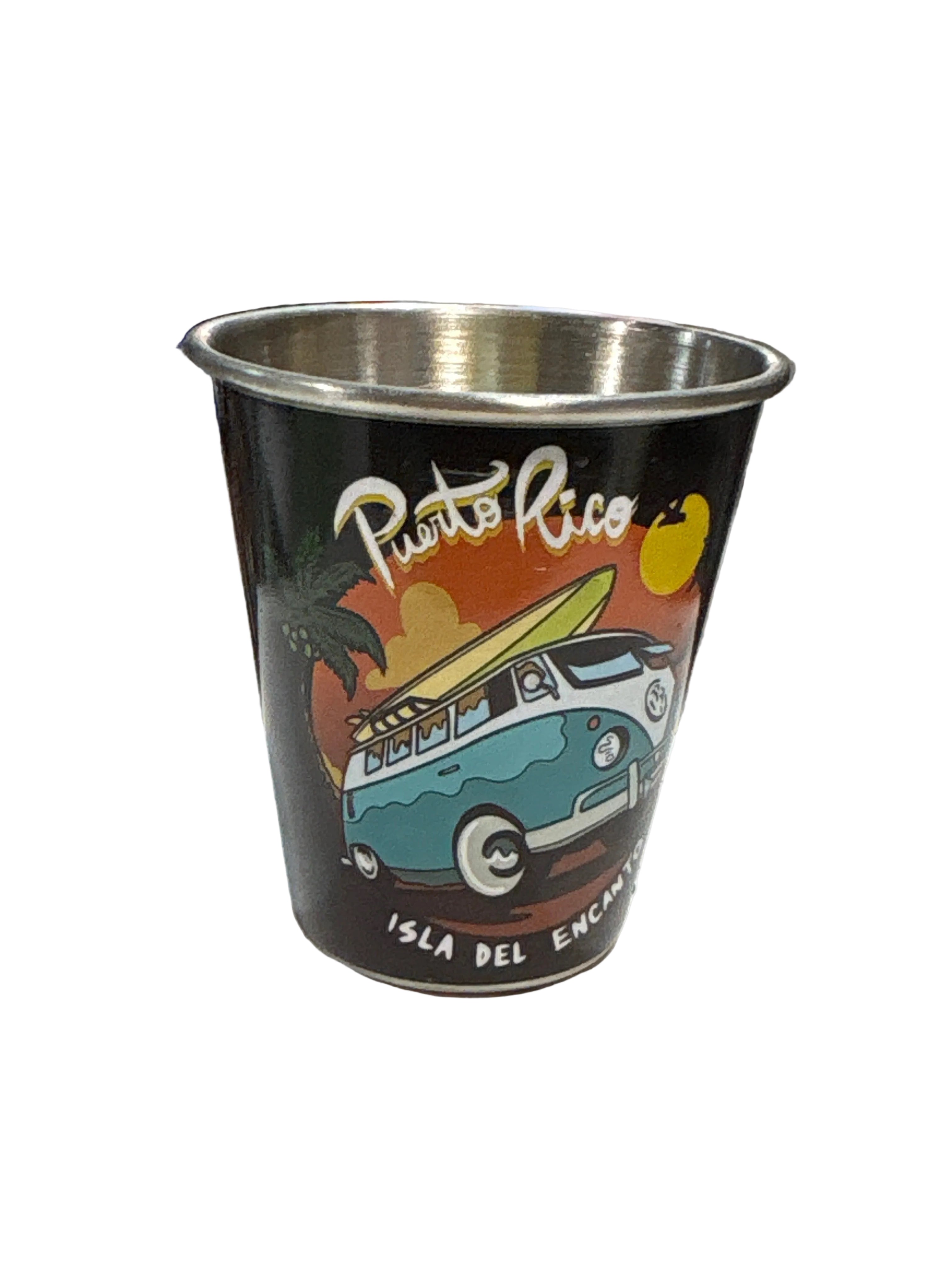 SHOT GLASS PUERTO RICO METAL - VOLKSWAGEN VAN