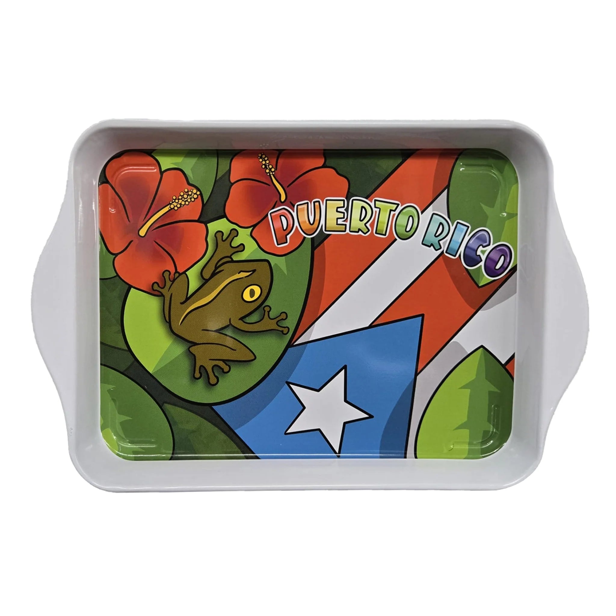 BANDEJA RECTANGULAR DE METAL PR