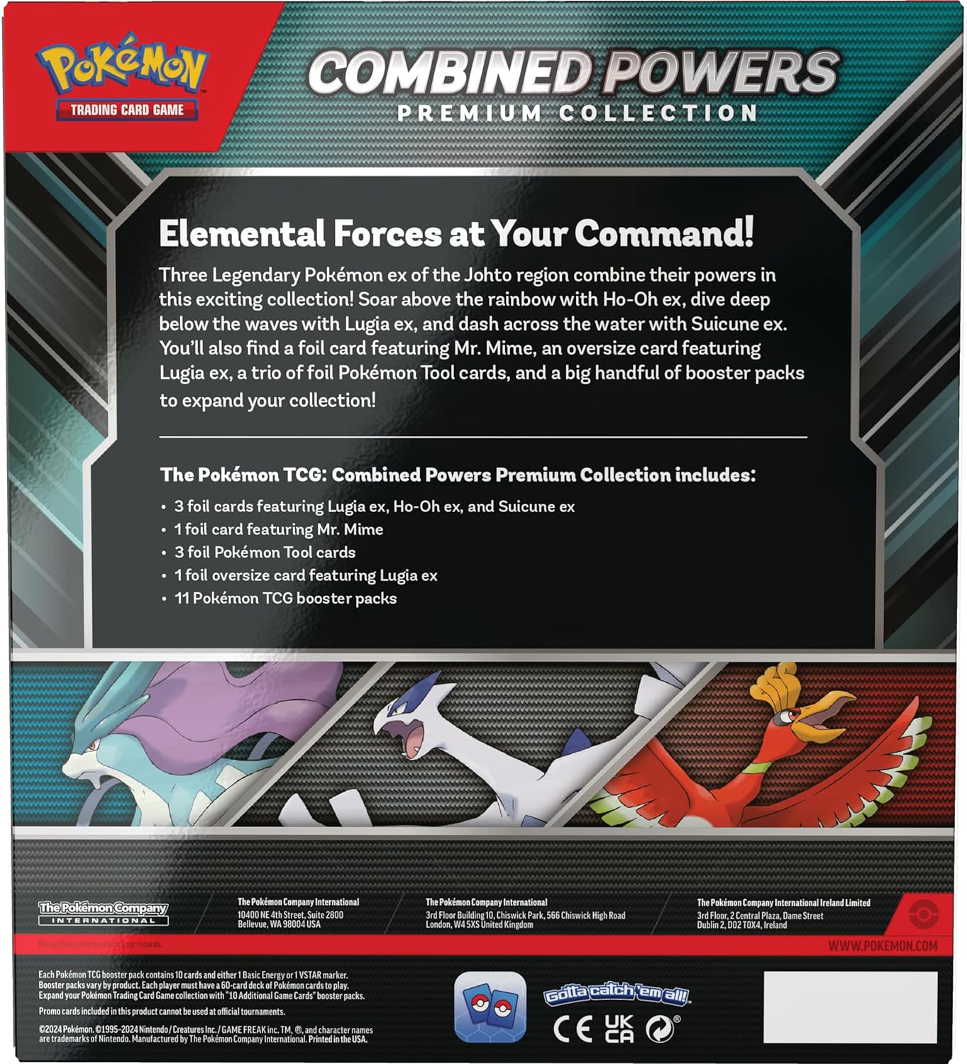 POKEMON COMBINED POWERS PREMIUM COLLECTION LUIGIA EX - POKEMON