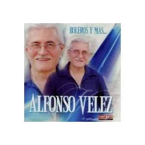 CD de Alfonso Velez Titulo Boleros y Más