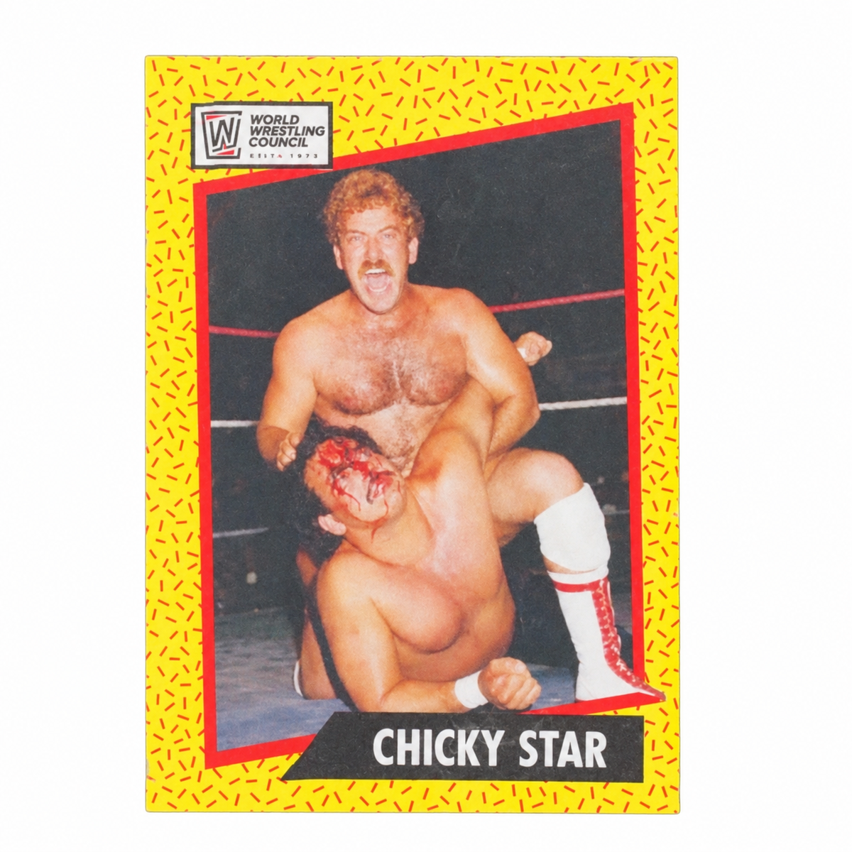 CHIKY STAR WRESTLING TRADING CARD / TARJETA COLECCIONABLE DE CHIKY STAR