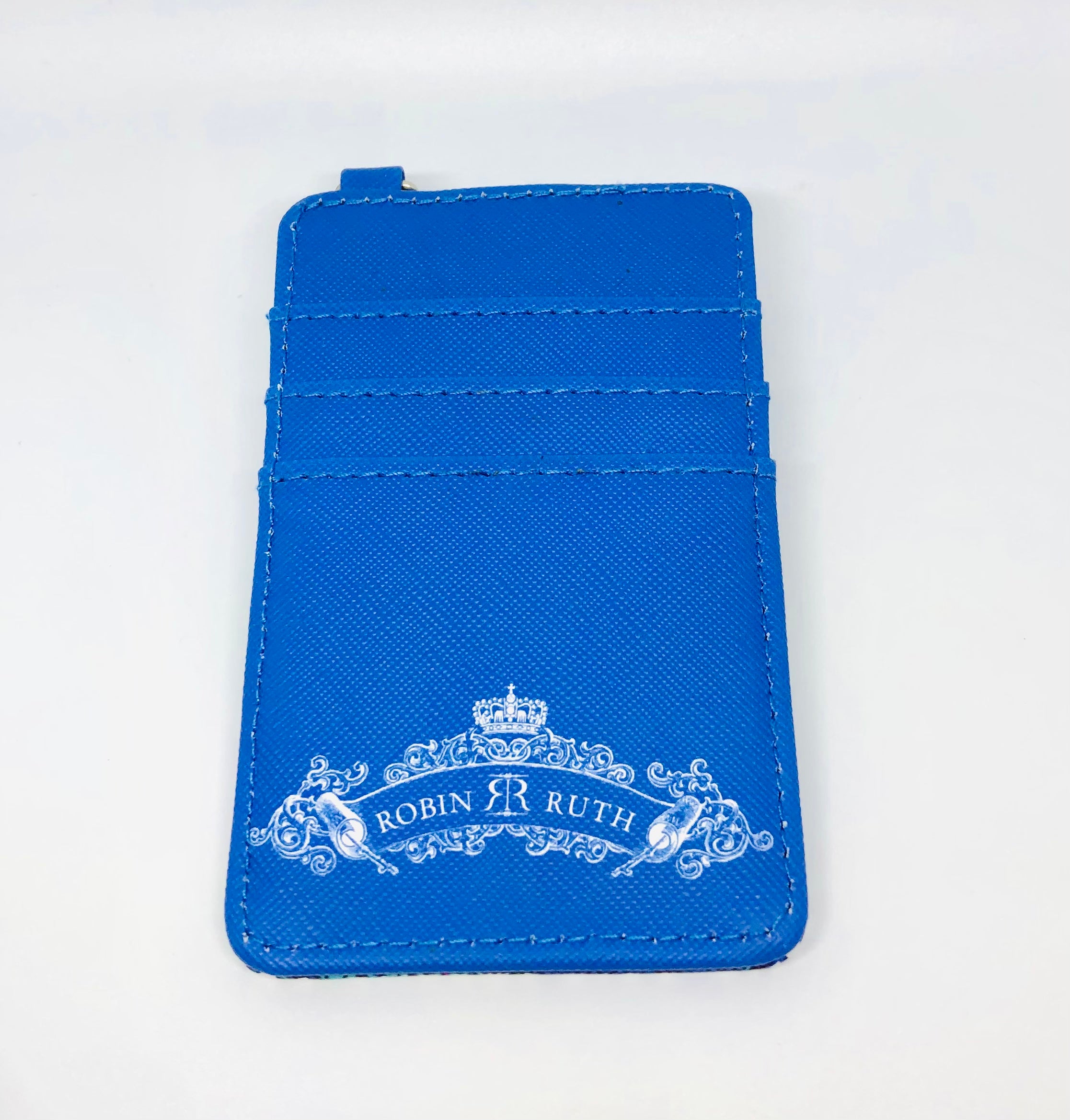ID Wallet de Puerto Rico-Flores-azul