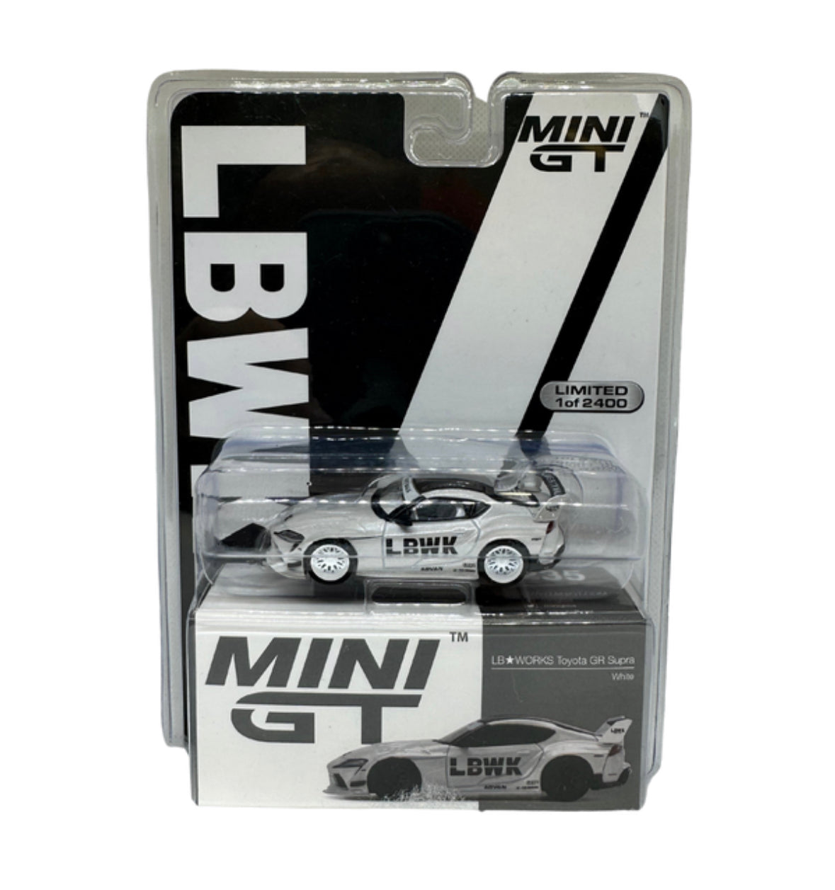1:64 MINI GT Toyota GR Supra LBWK "CHASE"