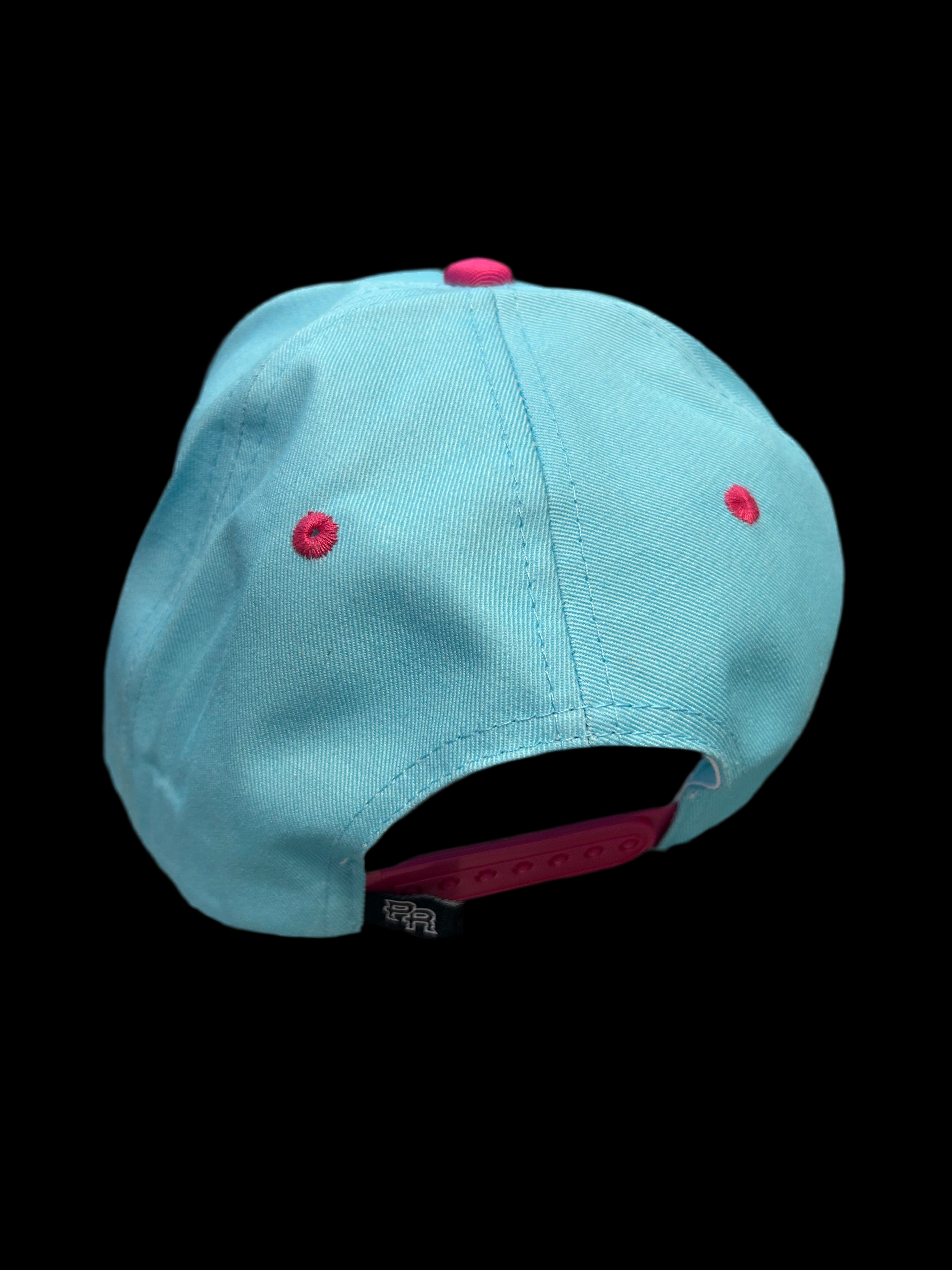 GORRA DE PUERTO RICO AZUL Y ROSA- PUERTO RICO MIAMI BLUE CAP