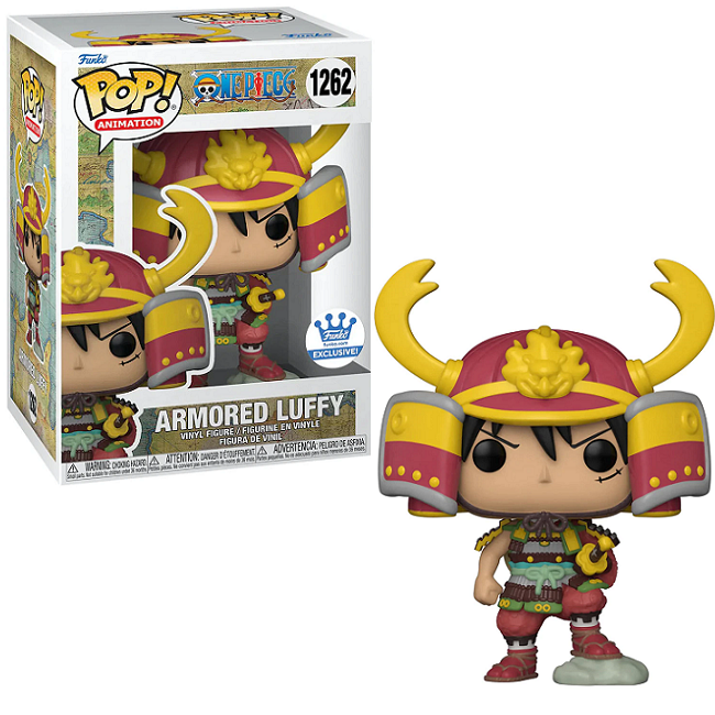 ONE PIECE ARMORED LUFFY FUNKO POP #1262 FUNKO EXCLUSIVE