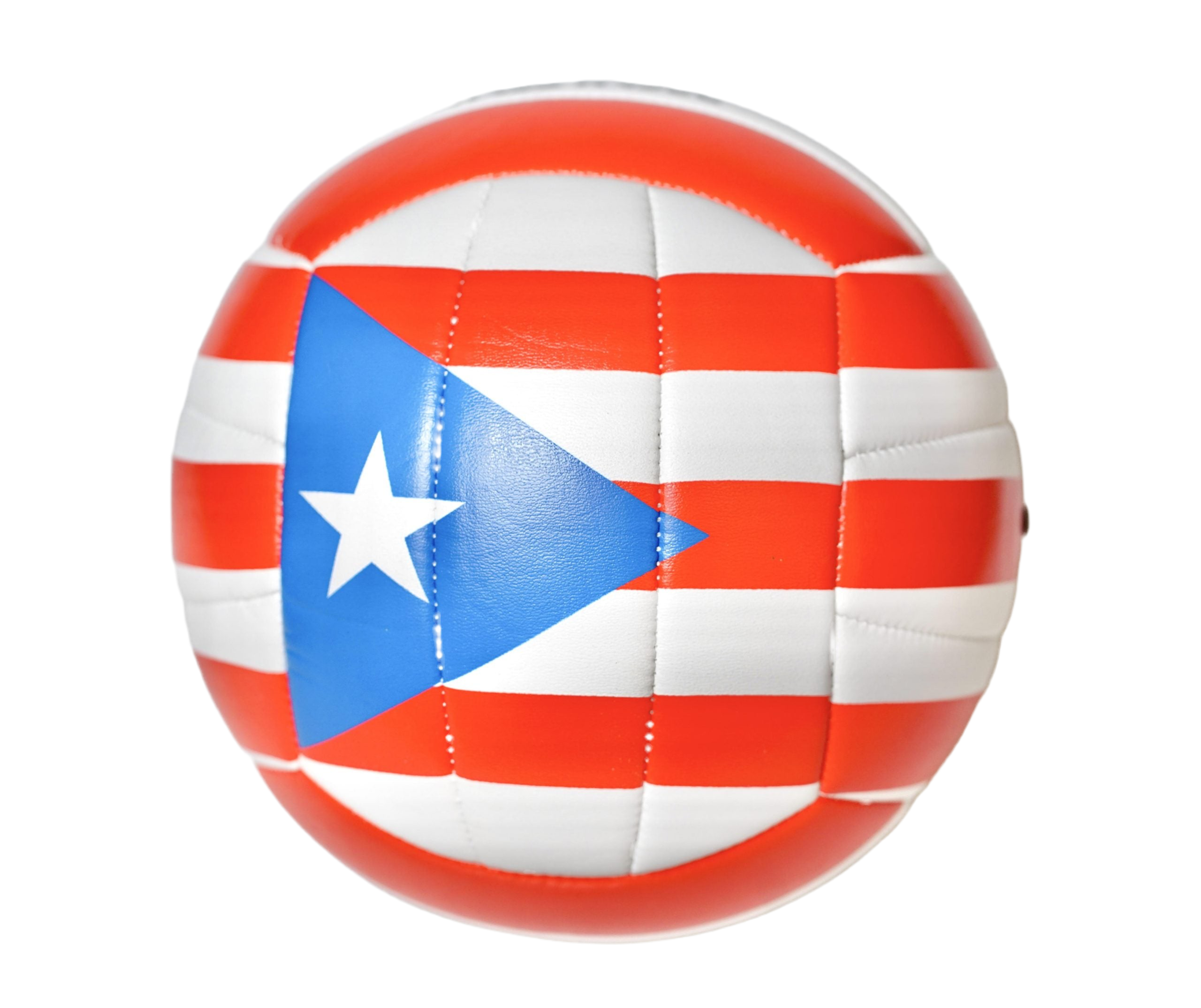 BOLA DE VOLLEYBALL CON BANDERA DE PUERTO RICO