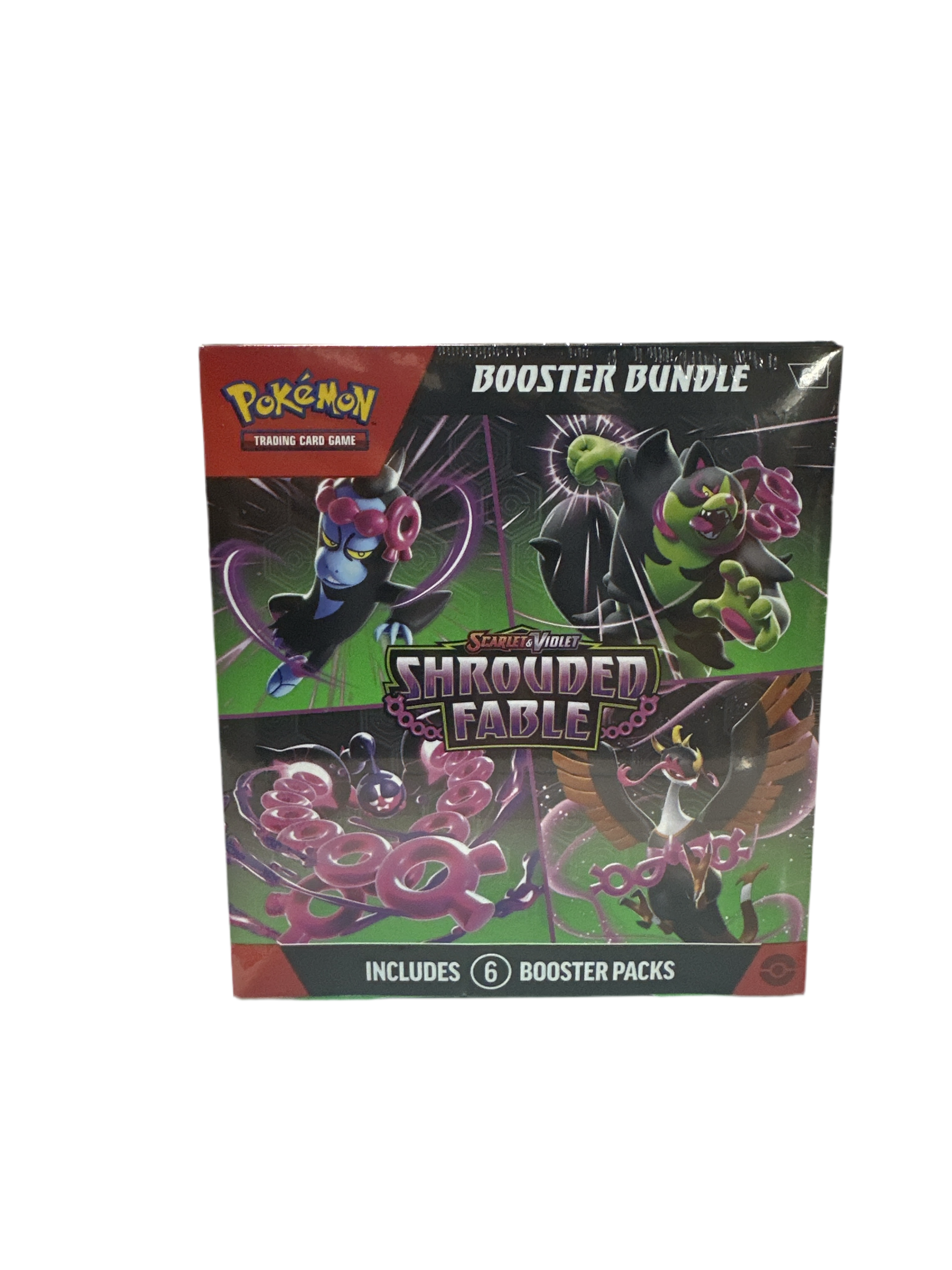PAQUETE DE REFUERZO DE FÁBRICA SHROUDED DE POKEMON SCARLET Y VIOLET
