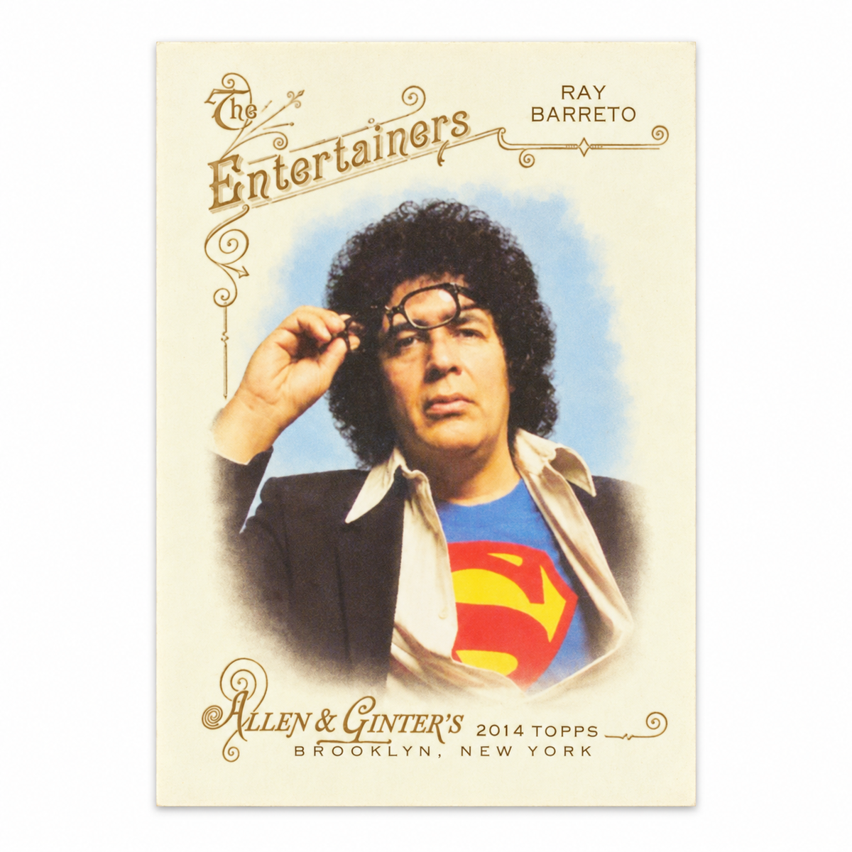 RAY BARRETO TRADING CARD / TARJETA COLECCIONABLE DE RAY BARRETO