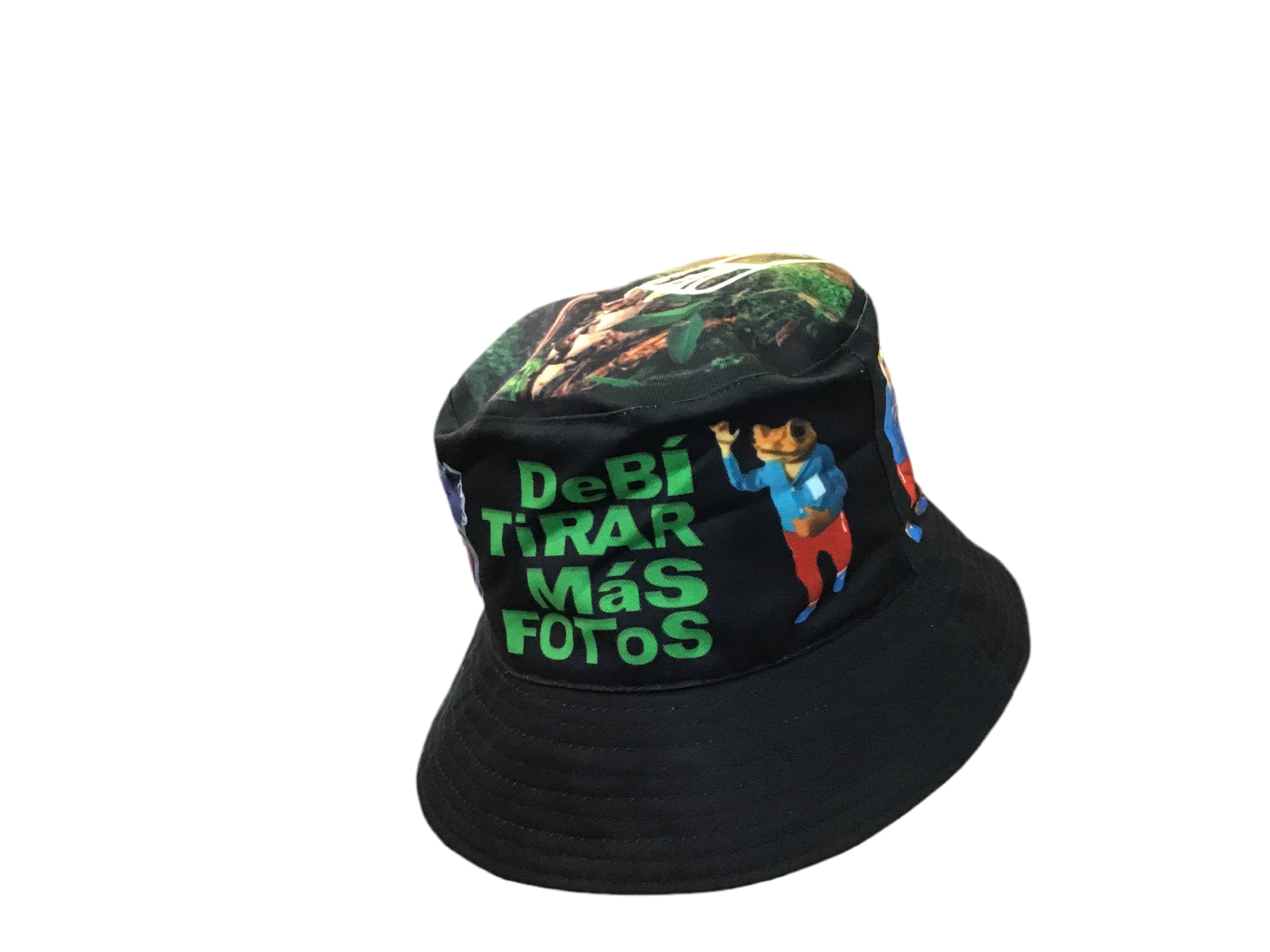 BAD BUNNY REVERSIBLE DTMF BUCKET HAT - SOMBRERO DEBÍ TIRAR MÁS MÁS BAD BUNNY