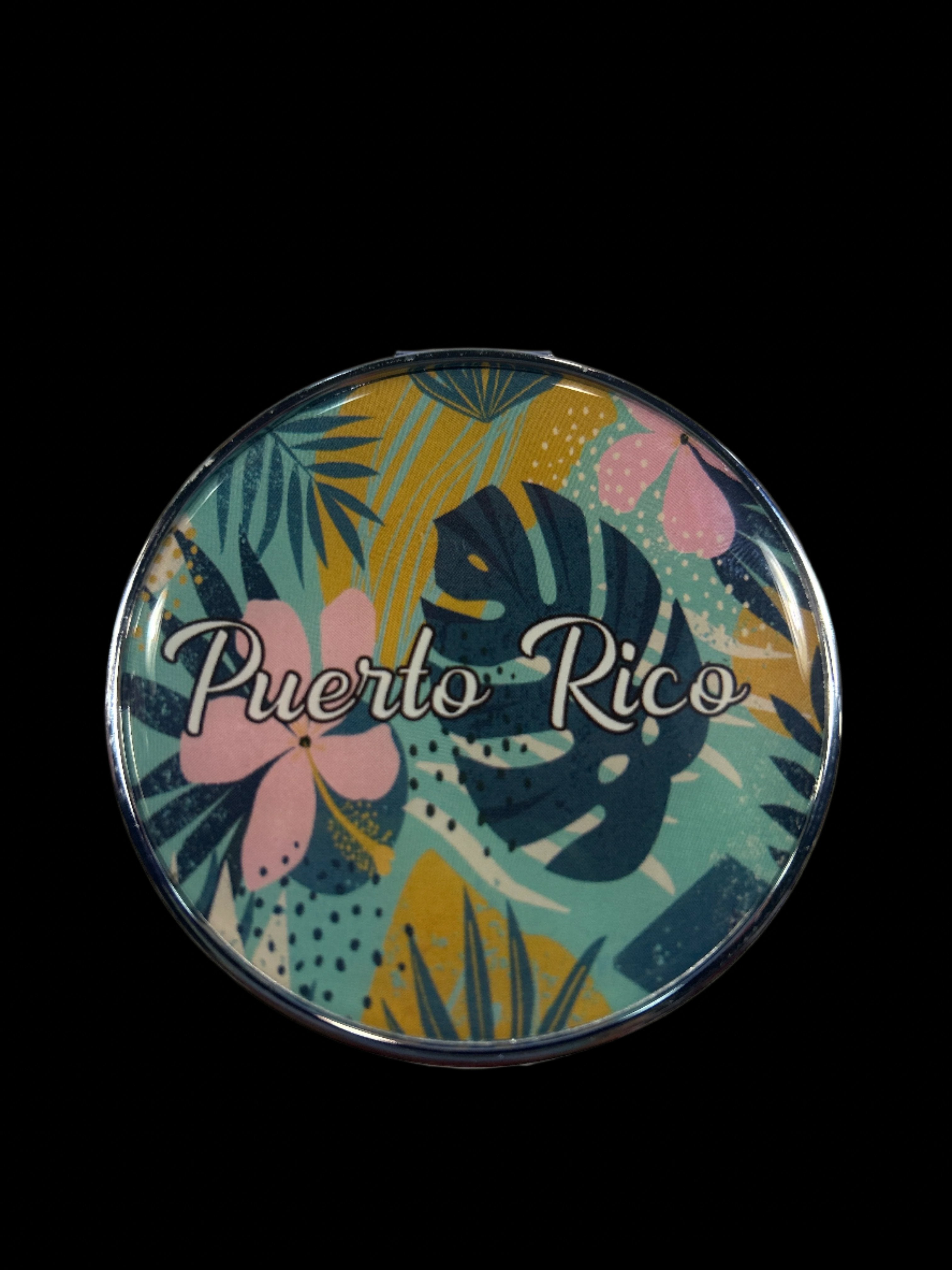 3.5" PUERTO RICO POCKET MIRROR