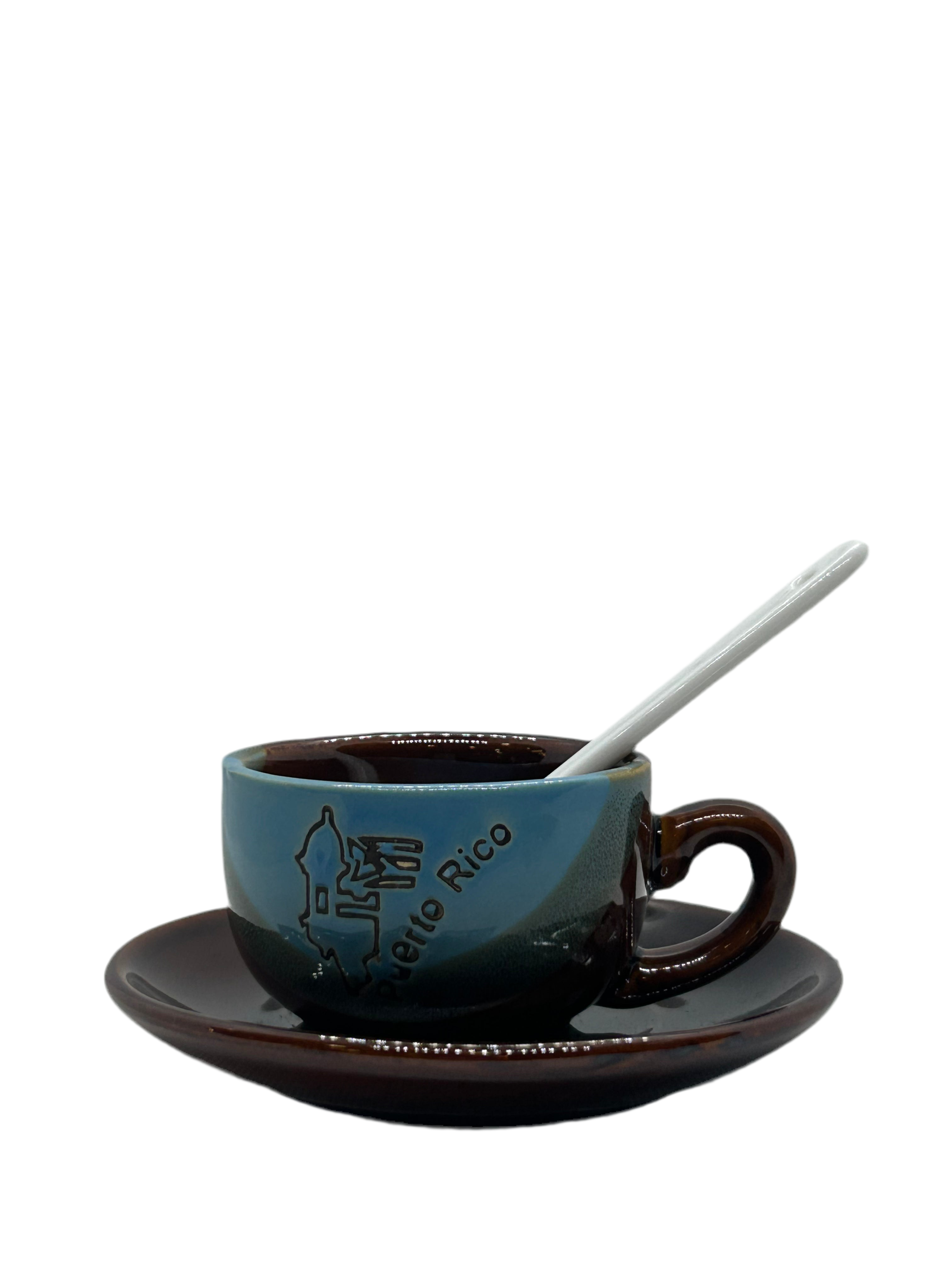 3 PCS PUERTO RICO COFFEE CUP SET