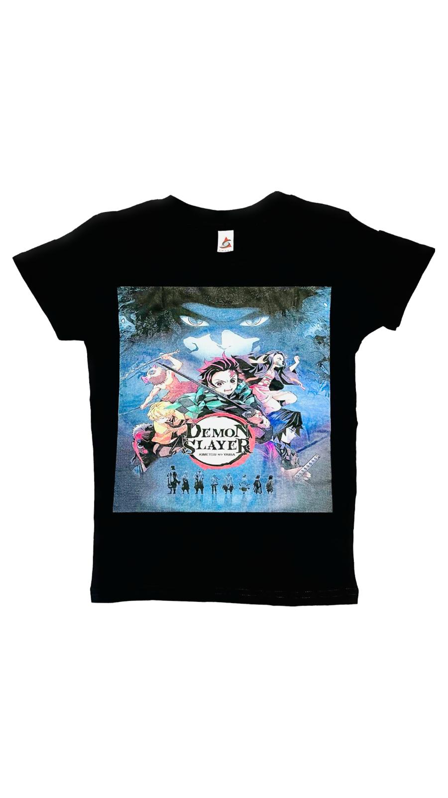 CAMISETA DE NIÑO DEMON SLAYER