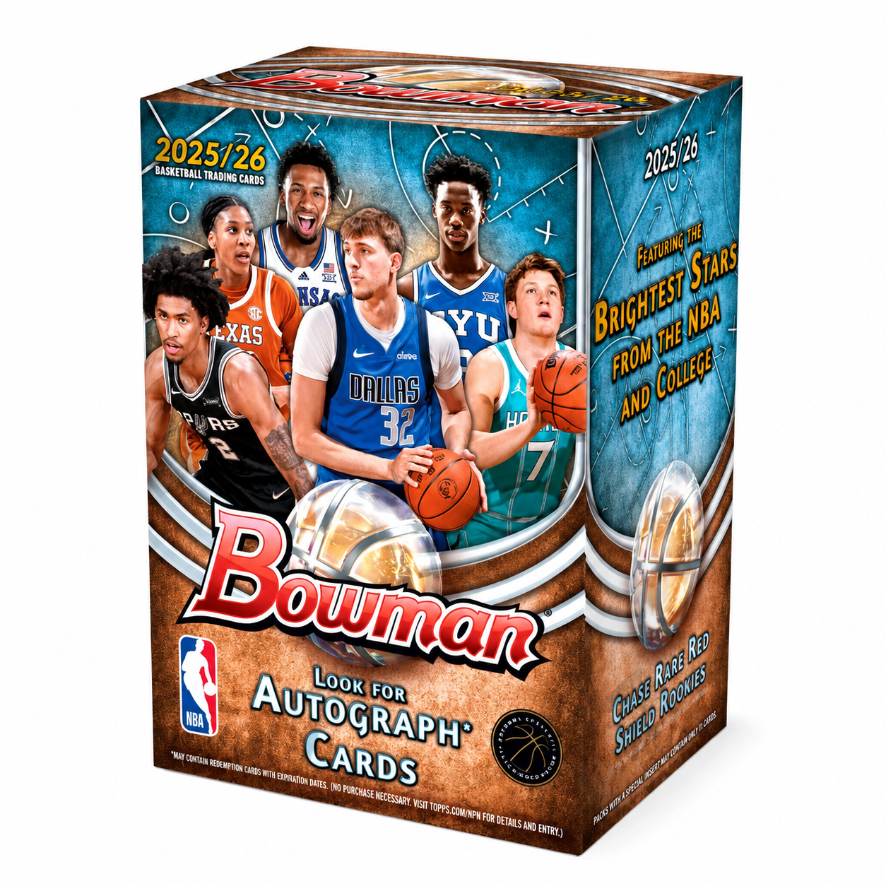 2025/26 Bowman Basketball Blaster Box