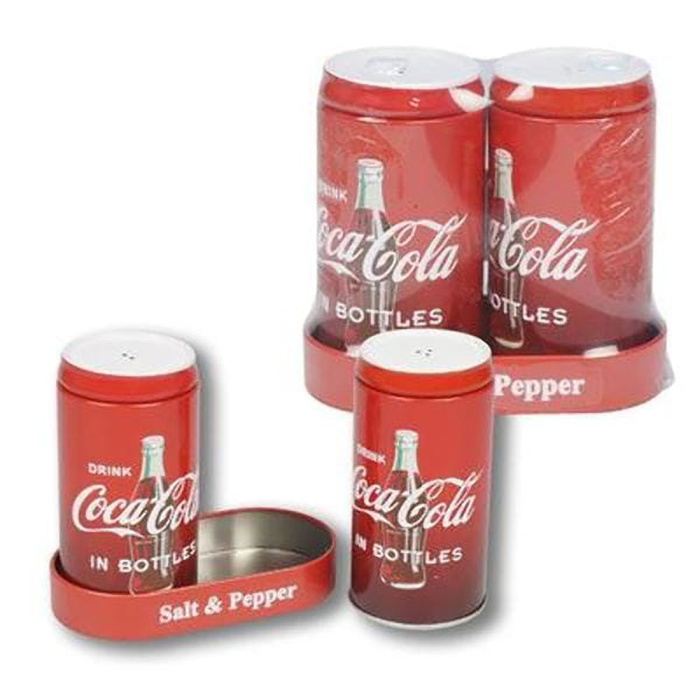 COCA COLA - SALT & PEPPER WITH HOLDER