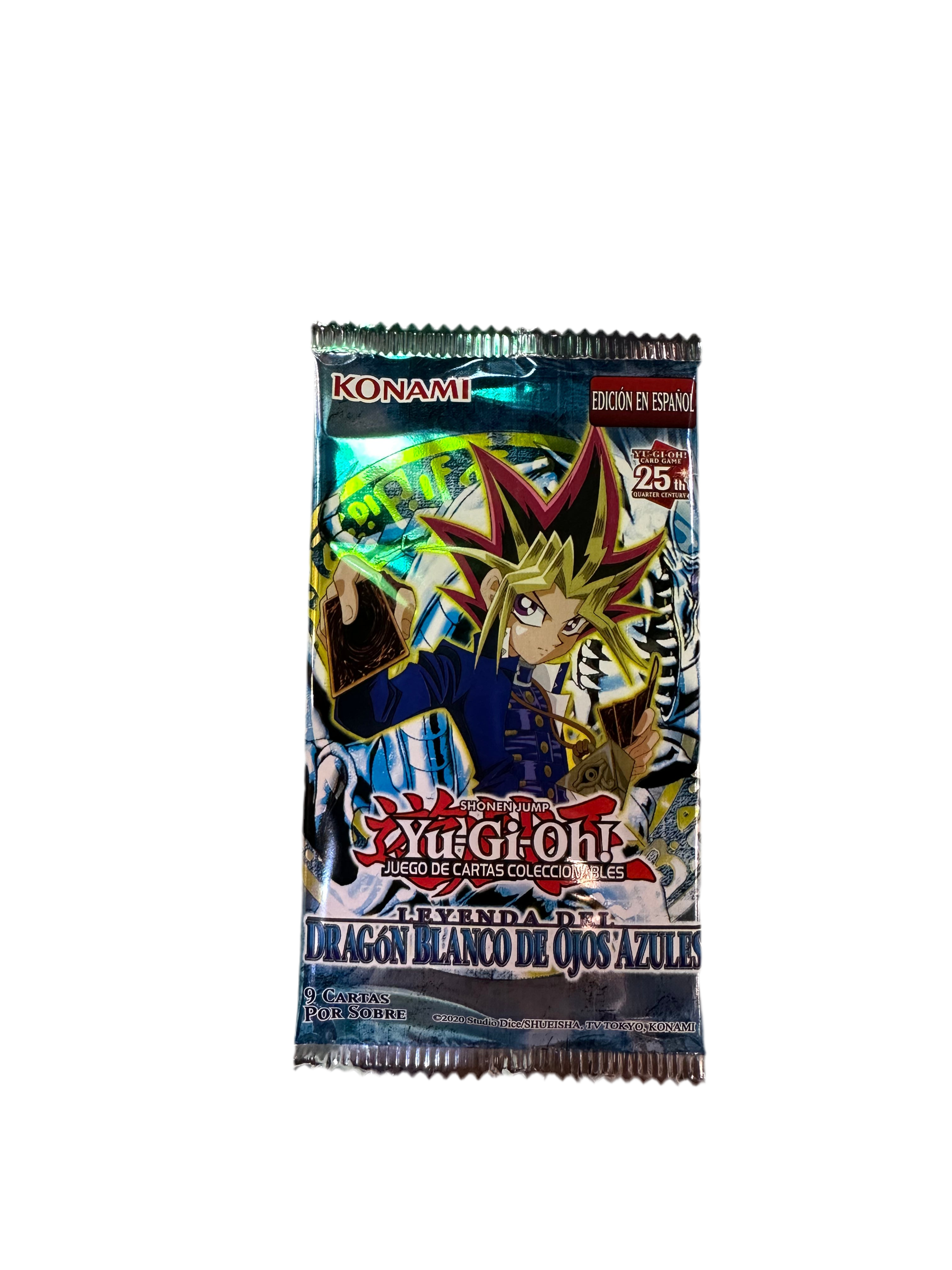 YUGIOH DRAGON BLUE EYES (SPANISH) BOOSTER PACK