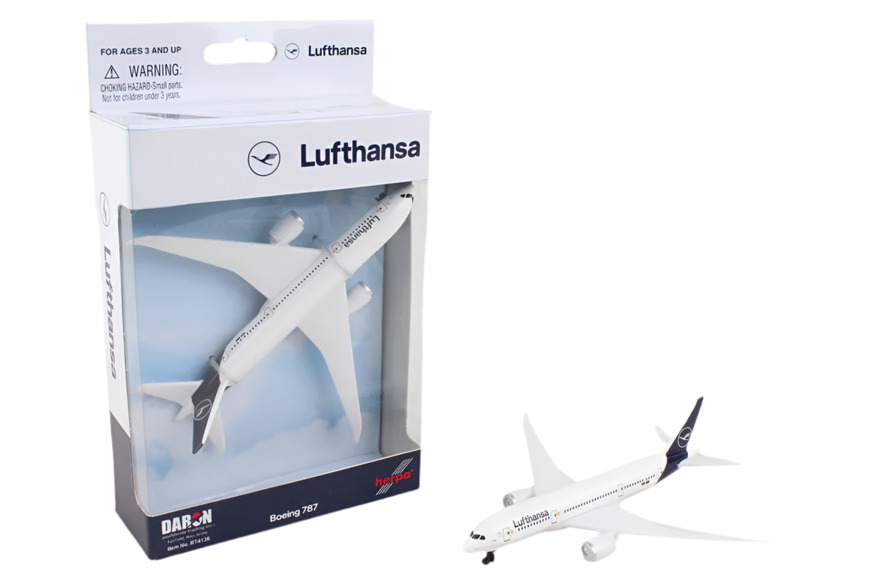 AVIÓN ÚNICO DE LUFTHANSA AIRLINES
