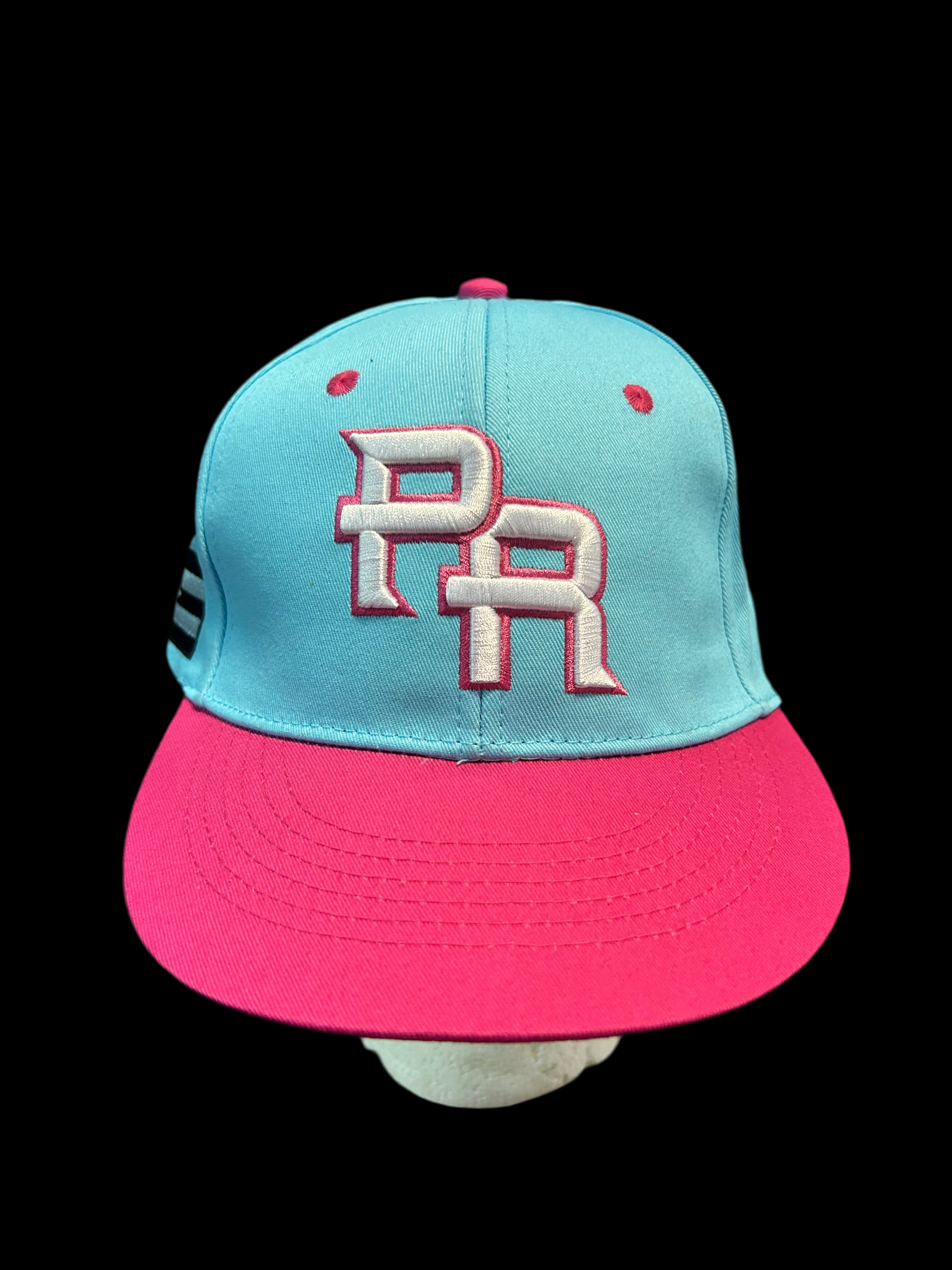 GORRA DE PUERTO RICO AZUL Y ROSA- PUERTO RICO MIAMI BLUE CAP