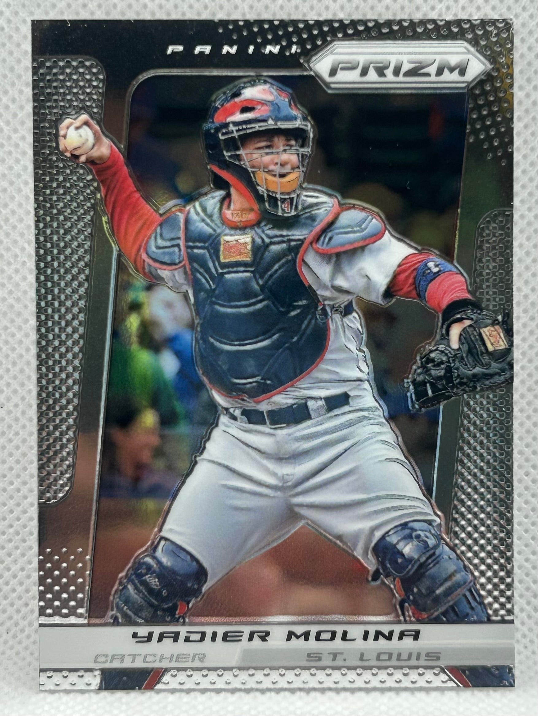 2013 PANINI PRIZM YADIER MOLINA #15