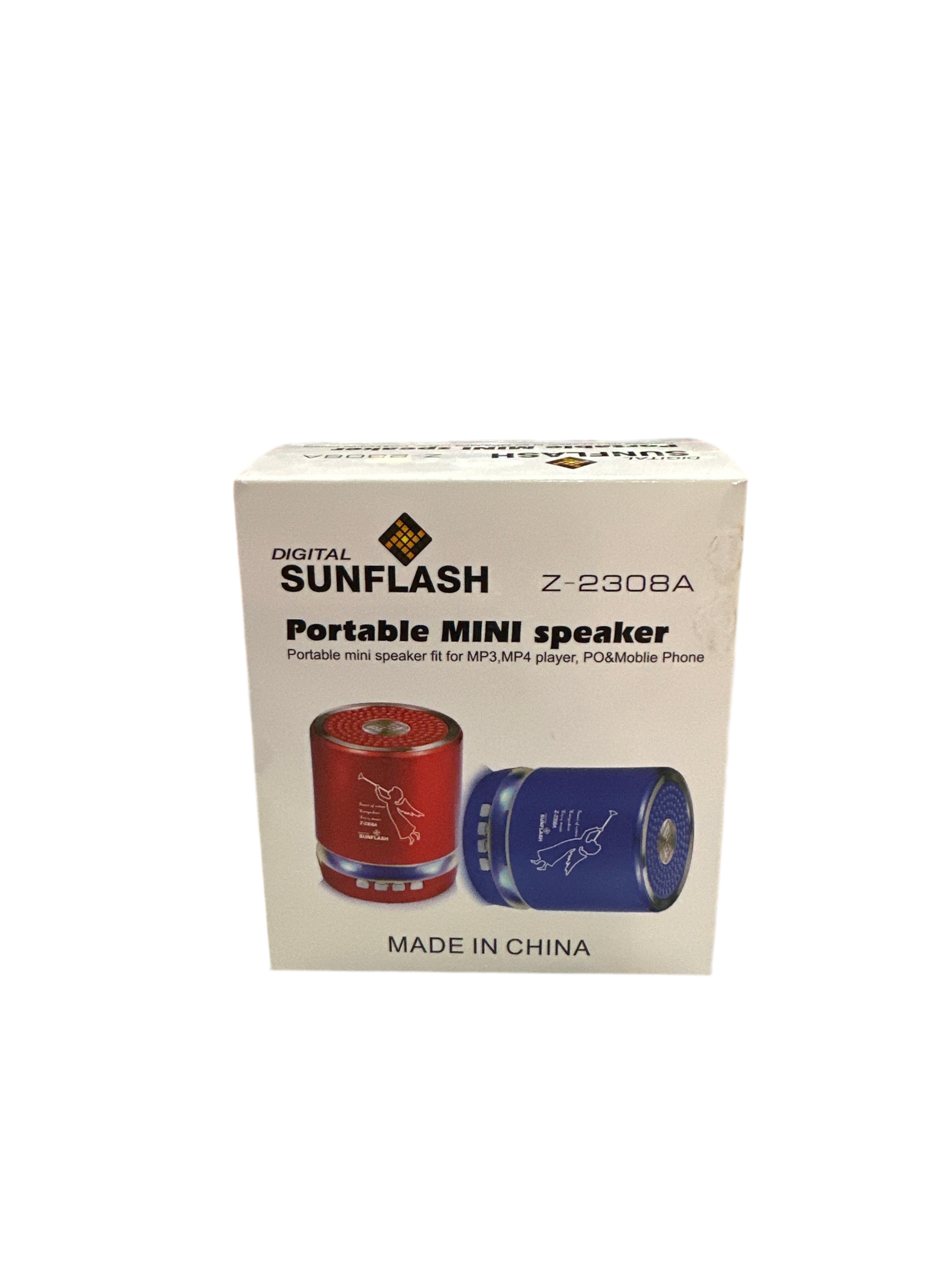 SUNFLASH Z-2308A - ALTAVOZ PORTÁTIL MINI