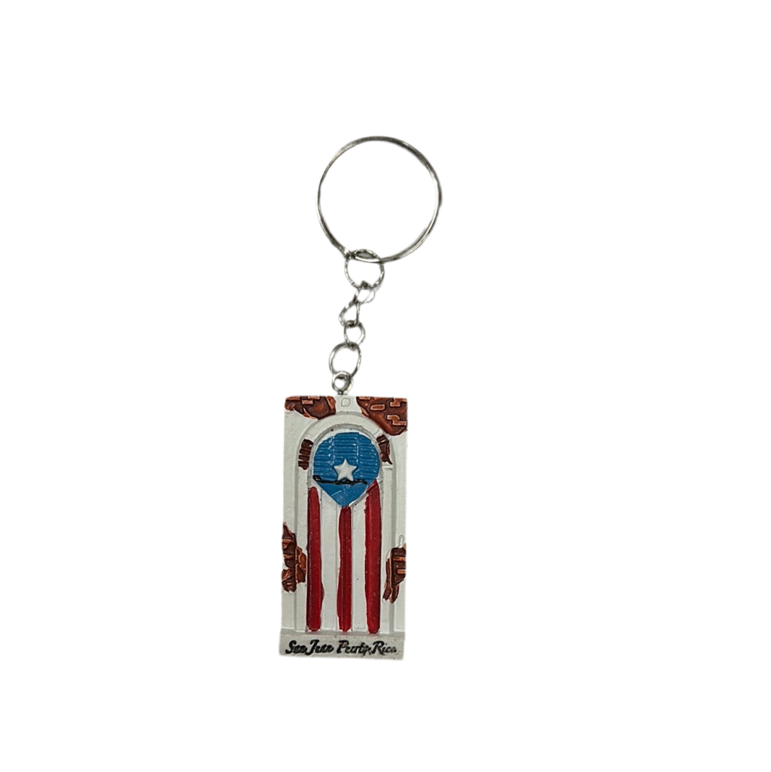 PUERTA OLD SAN JUAN LLAVERO- KEYCHAIN OLD SAN JUAN DOOR