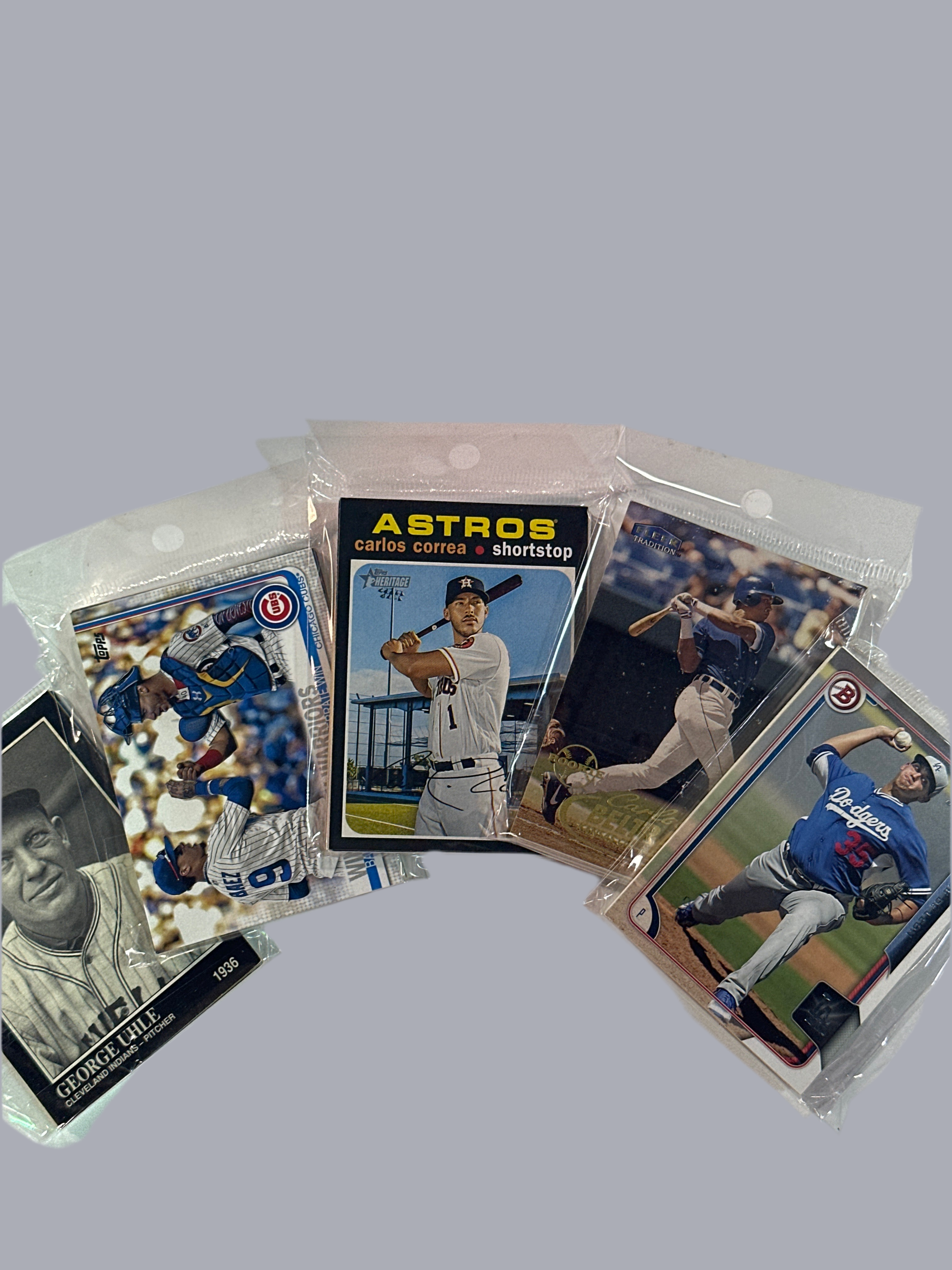 BASEBALL TRADING CARD PACK.