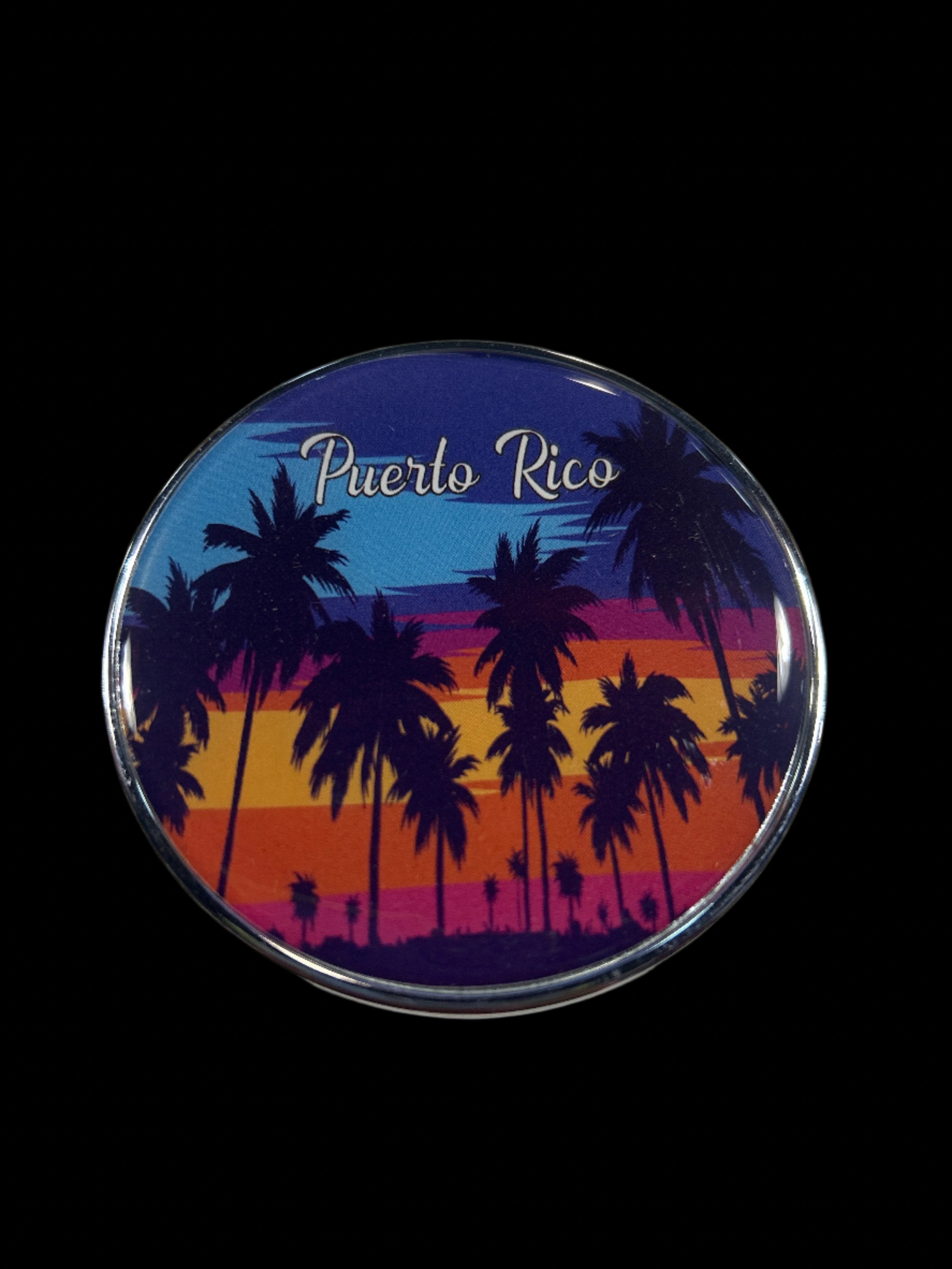 3.5" PUERTO RICO POCKET MIRROR