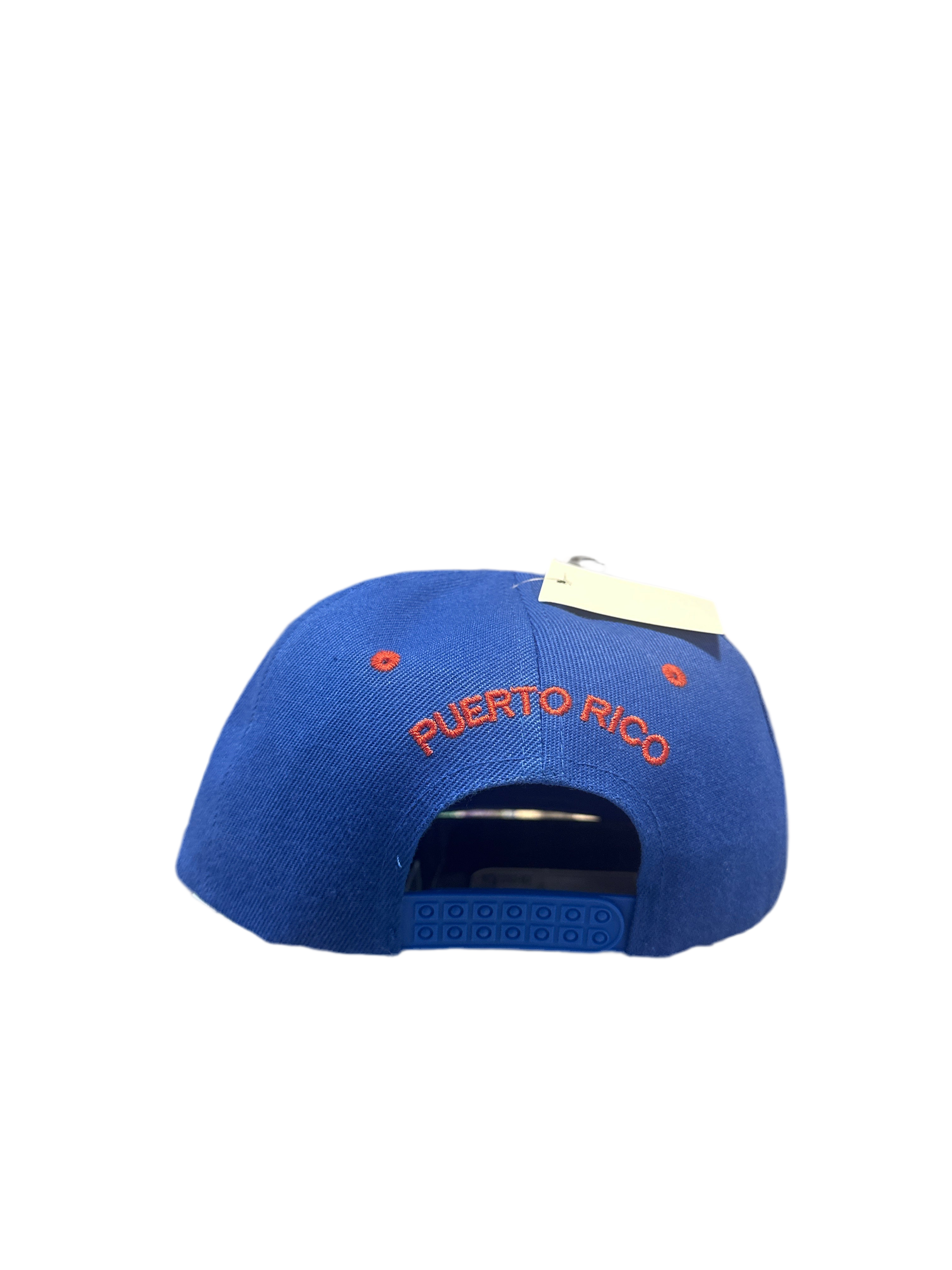 PUERTO RICO CAP WITH GOLD PR. LETTERS - GORRA DE PUERT RICO PR EN ORO