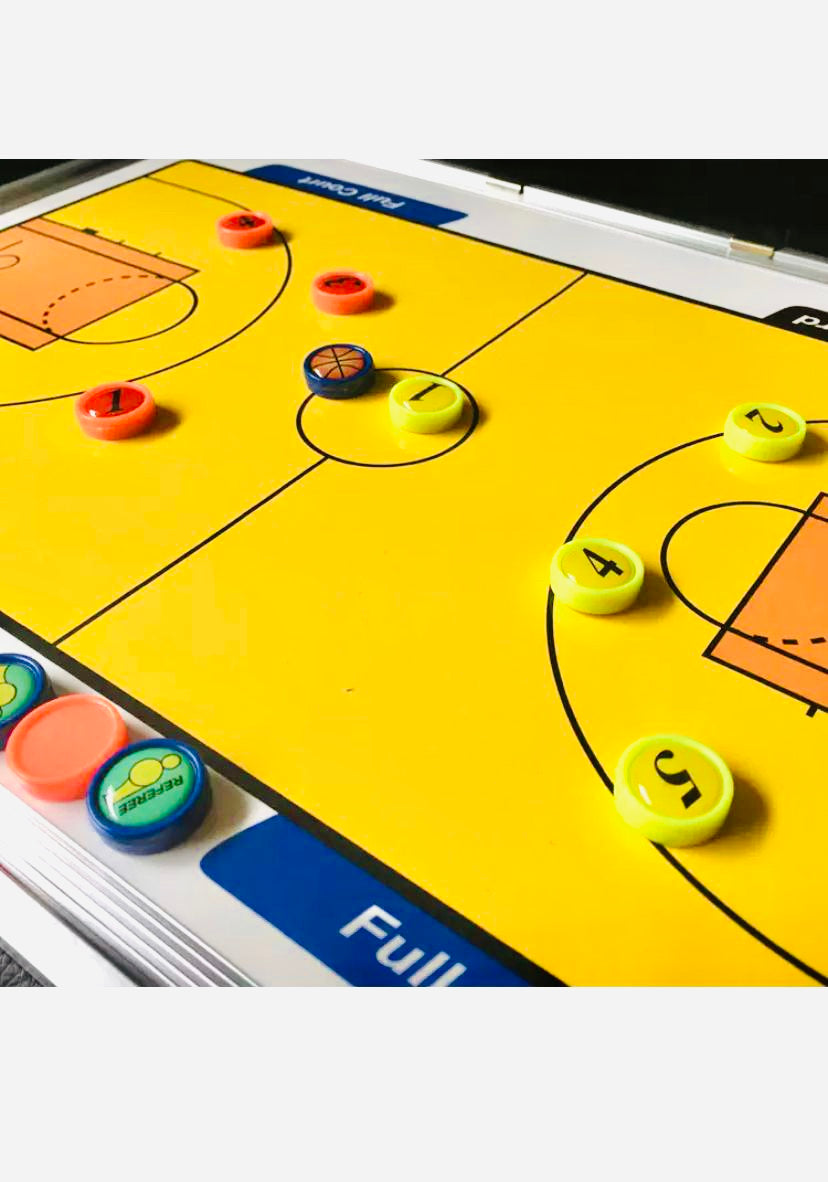 Coaching board basketball full court