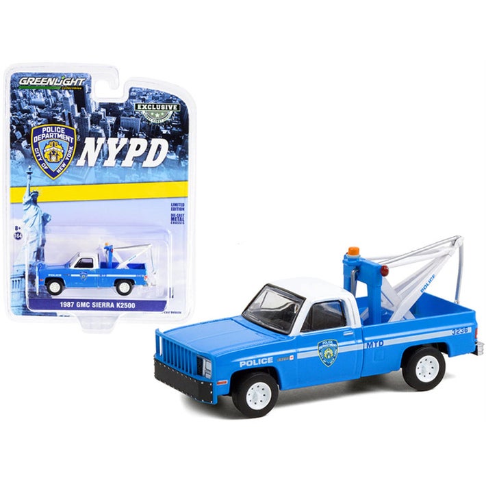 1/64 1987 GMC SIERRA K2500 NYPD