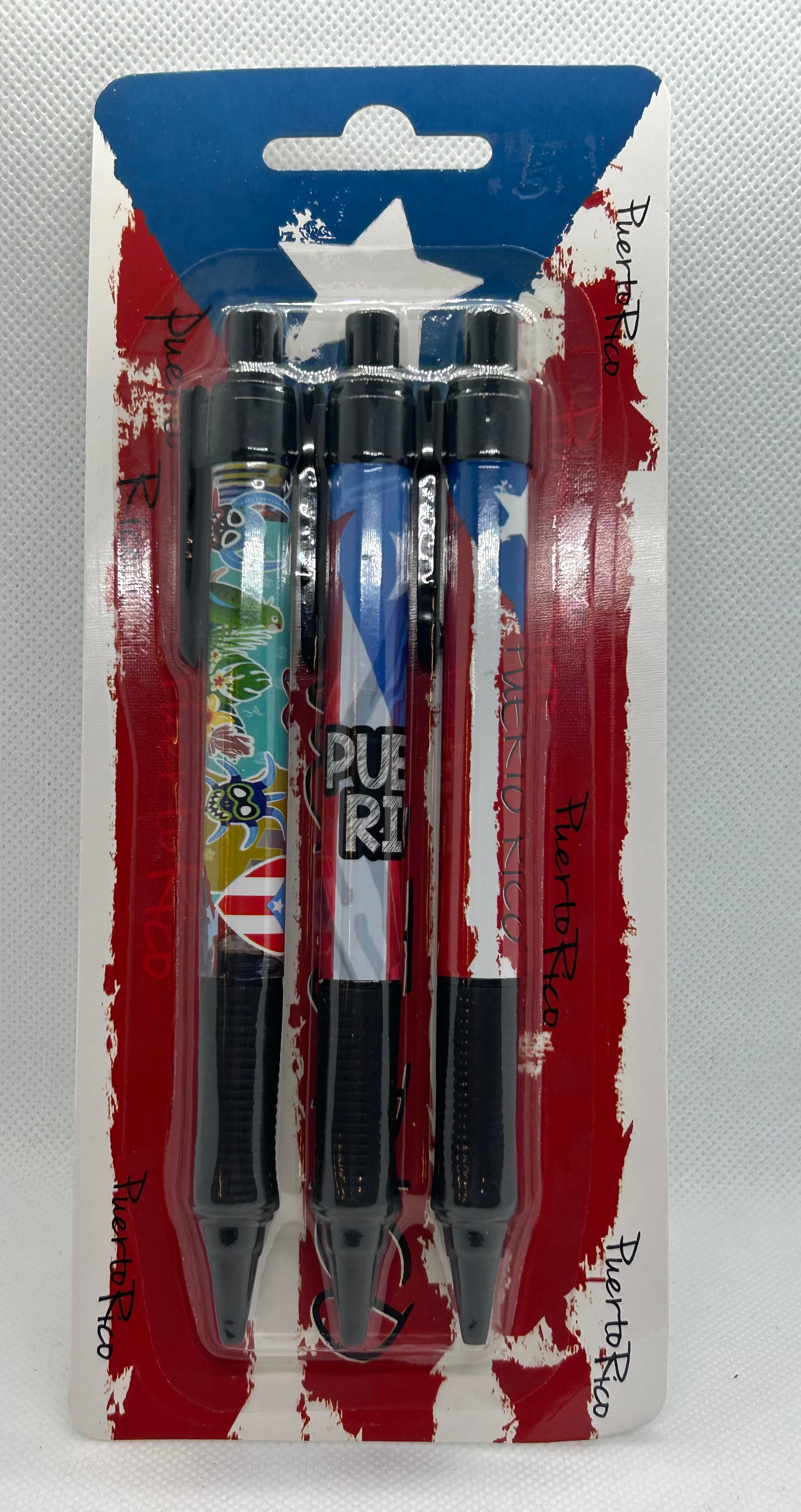 PUERTO RICO PEN SET - SET DE BOLIGRAFOS DE PR.