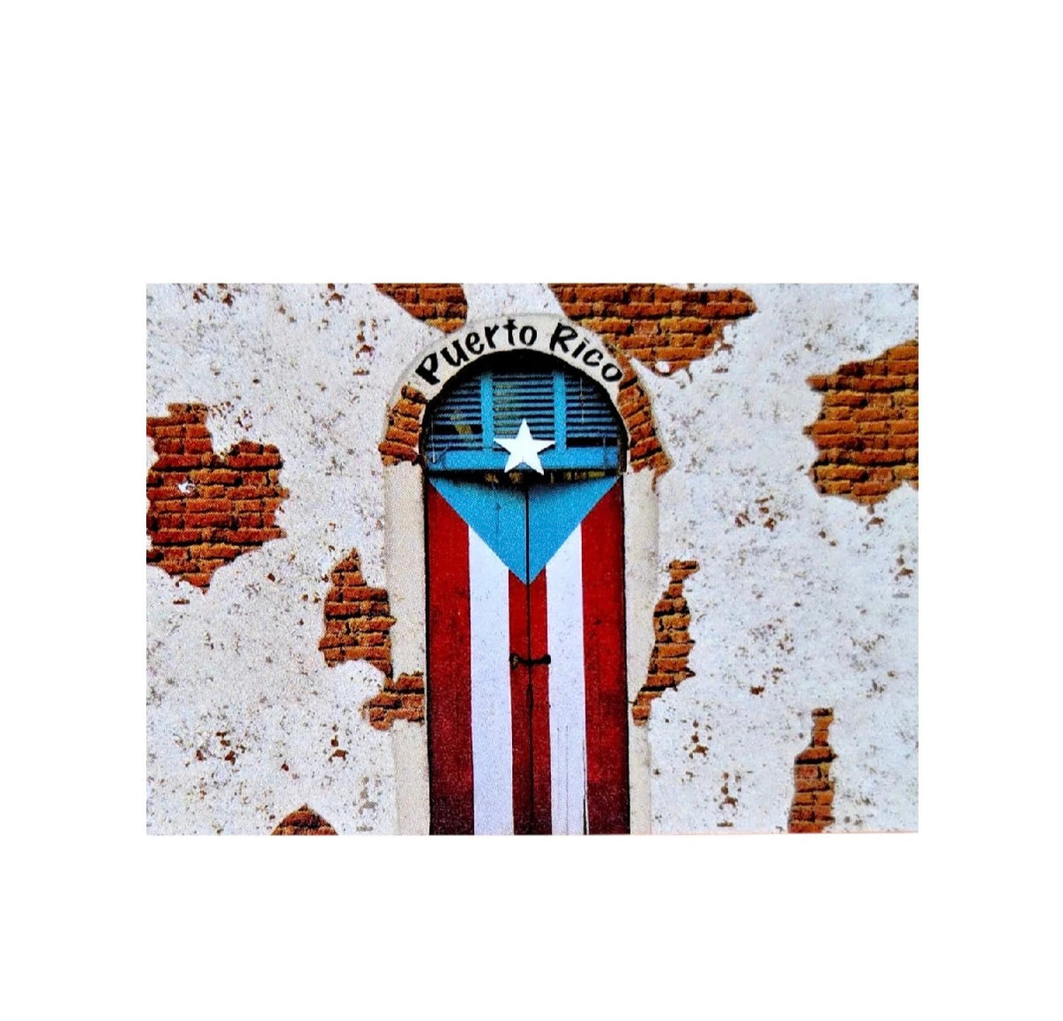 PUERTO RICO PLACE MAT - OLD SAN JUAN DOOR 17” x 11.5”