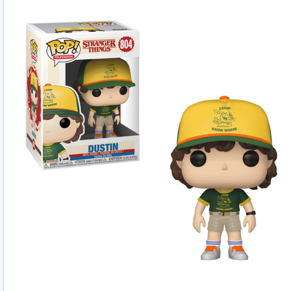 FUNKO POP DE COSAS EXTRAÑAS DE DUSTIN N.° 804