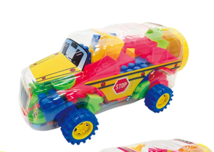 BLOCK BUS PLAY SET 12.5" ITEM # 8333-2