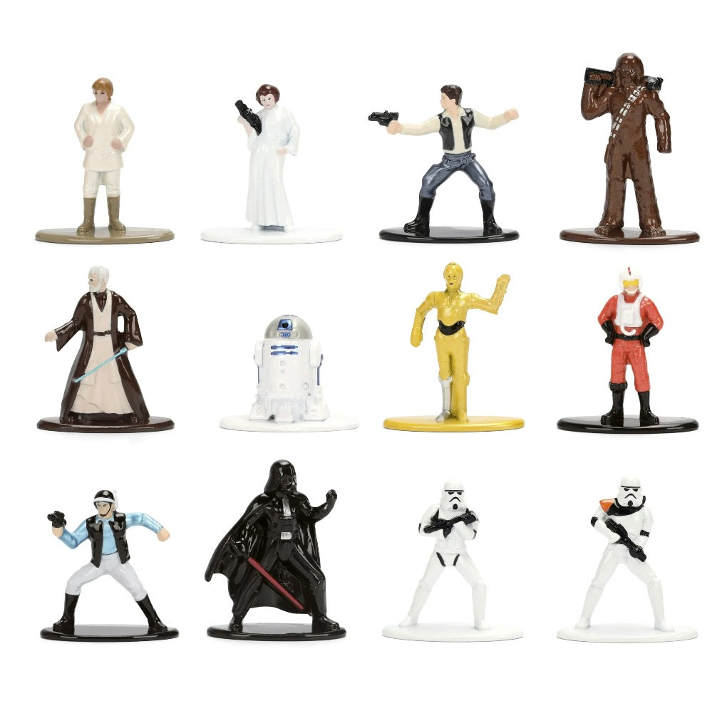 NANO METAL FIGURES STAR WARS 12PCS SET - DISNEY