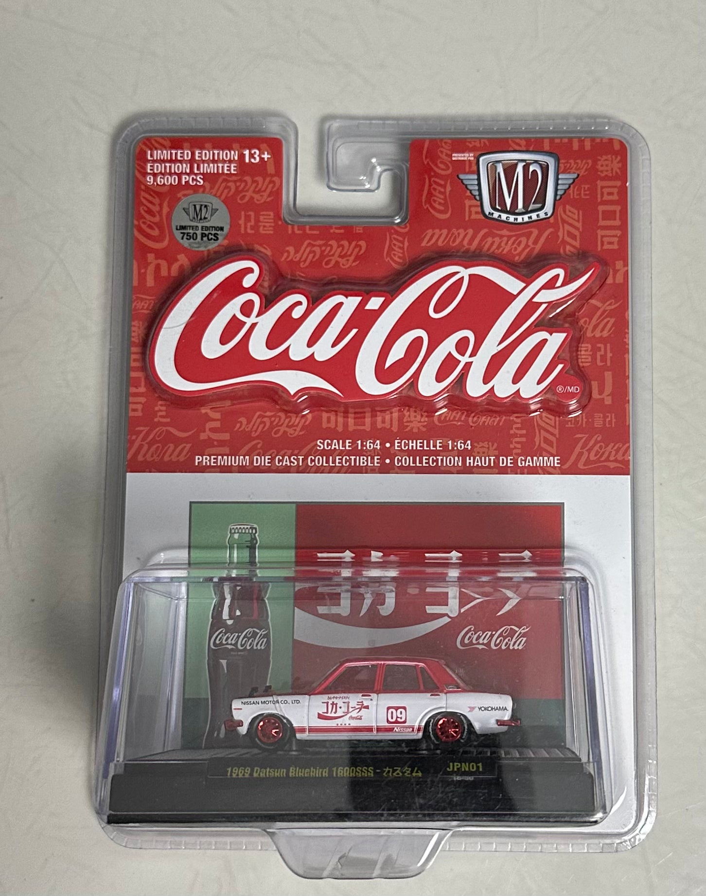 1/64 1969 DATSUN BLUEBIRD 1600SSS “CHASE” 750PCS