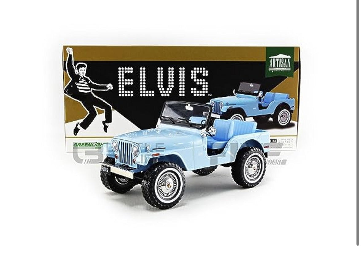 1/18 JEEP CJ-5 ELVIS PRESLEY