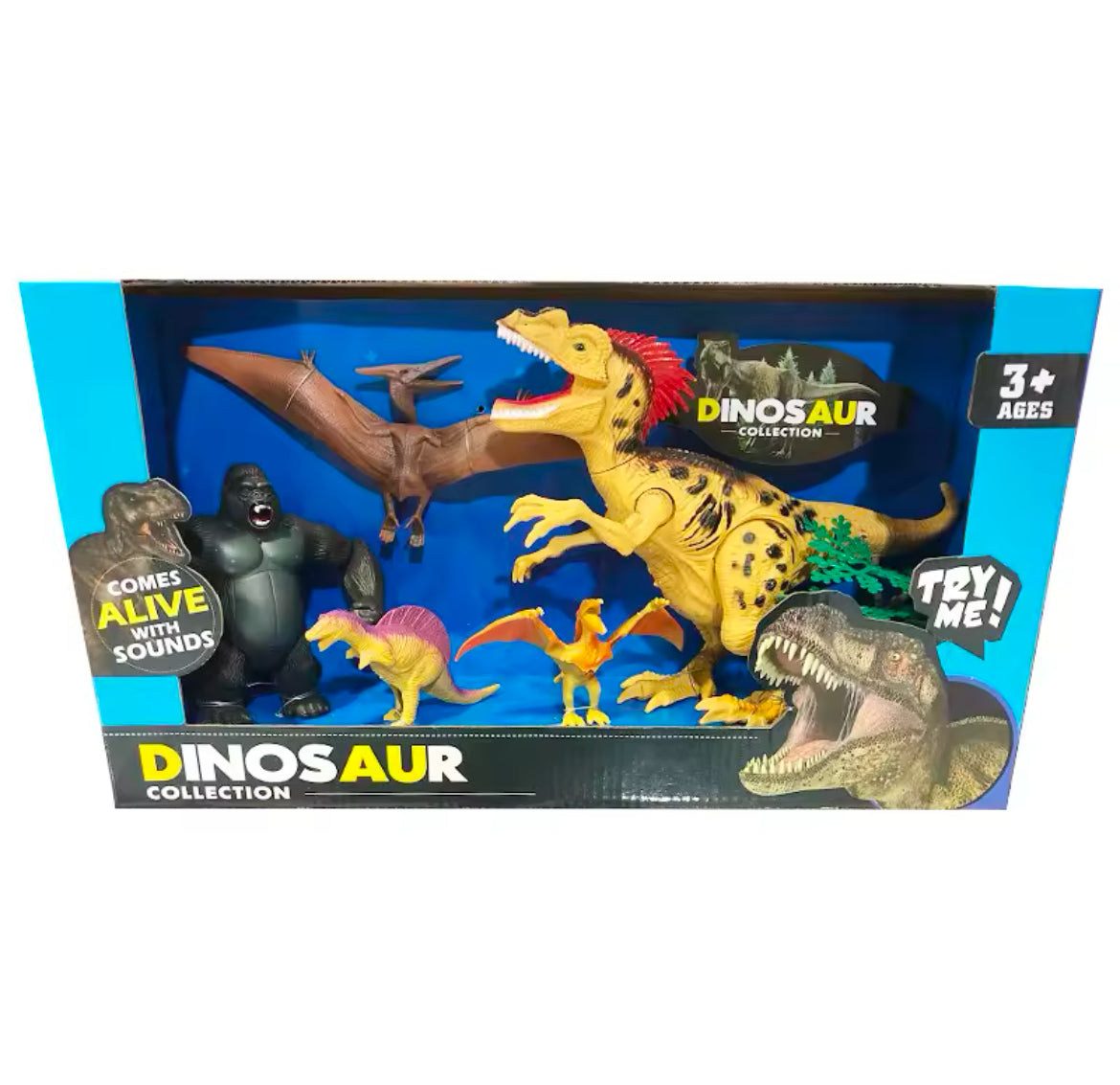 COLECCIÓN DE DINOSAURIOS CON SONIDO