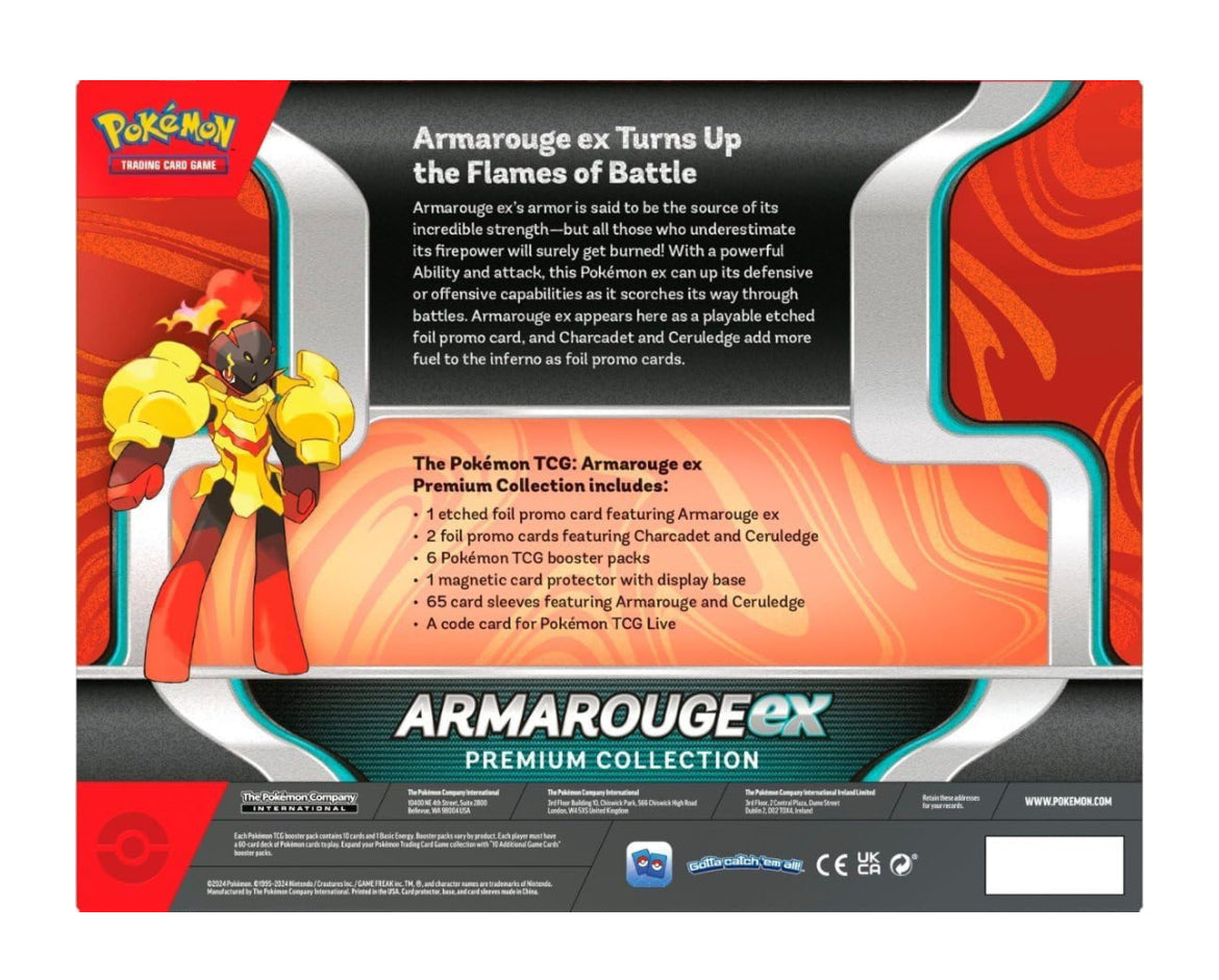 ARMAROUGE EX BOX - POKEMON