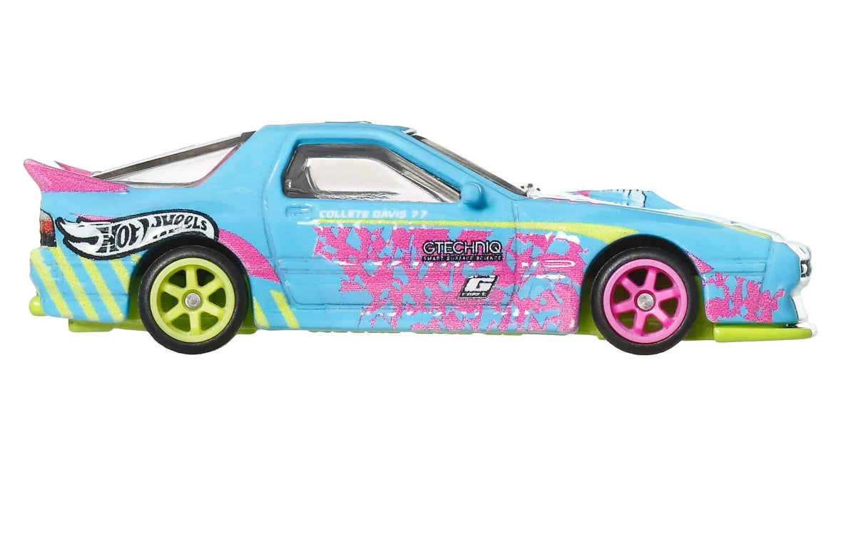 1/64 MAZDA RX7 FC PANDEM SILHOUETTES 4/5 - HOT WHEELS PREMIUM CAR CULTURE