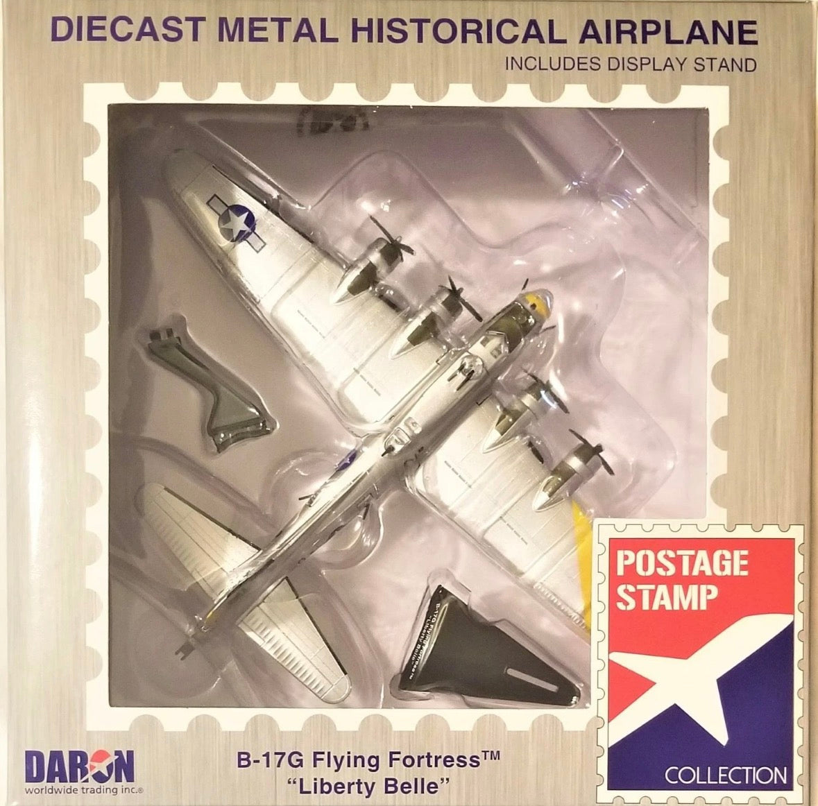 1/155 B-17G FLYING FORTRESS “LIBERTY BELLE” - POSTAGE STAMP