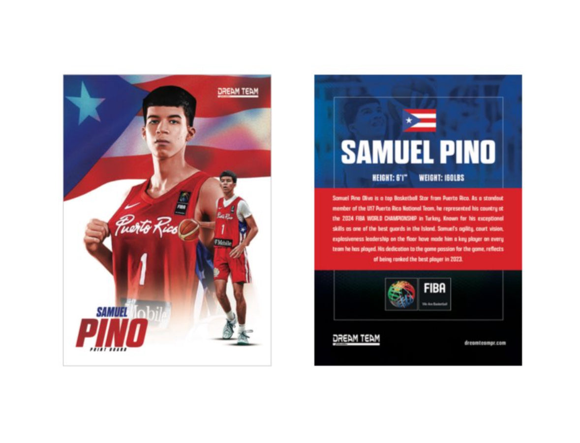 SAMUEL PINO TRADING CARD