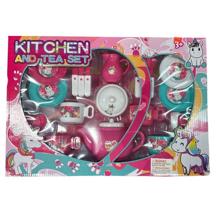 COCINA Y JUEGO DE TÉ