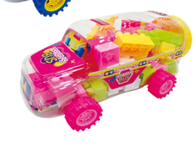 BLOCK BUS PLAY SET 12.5" ITEM # 8333-2